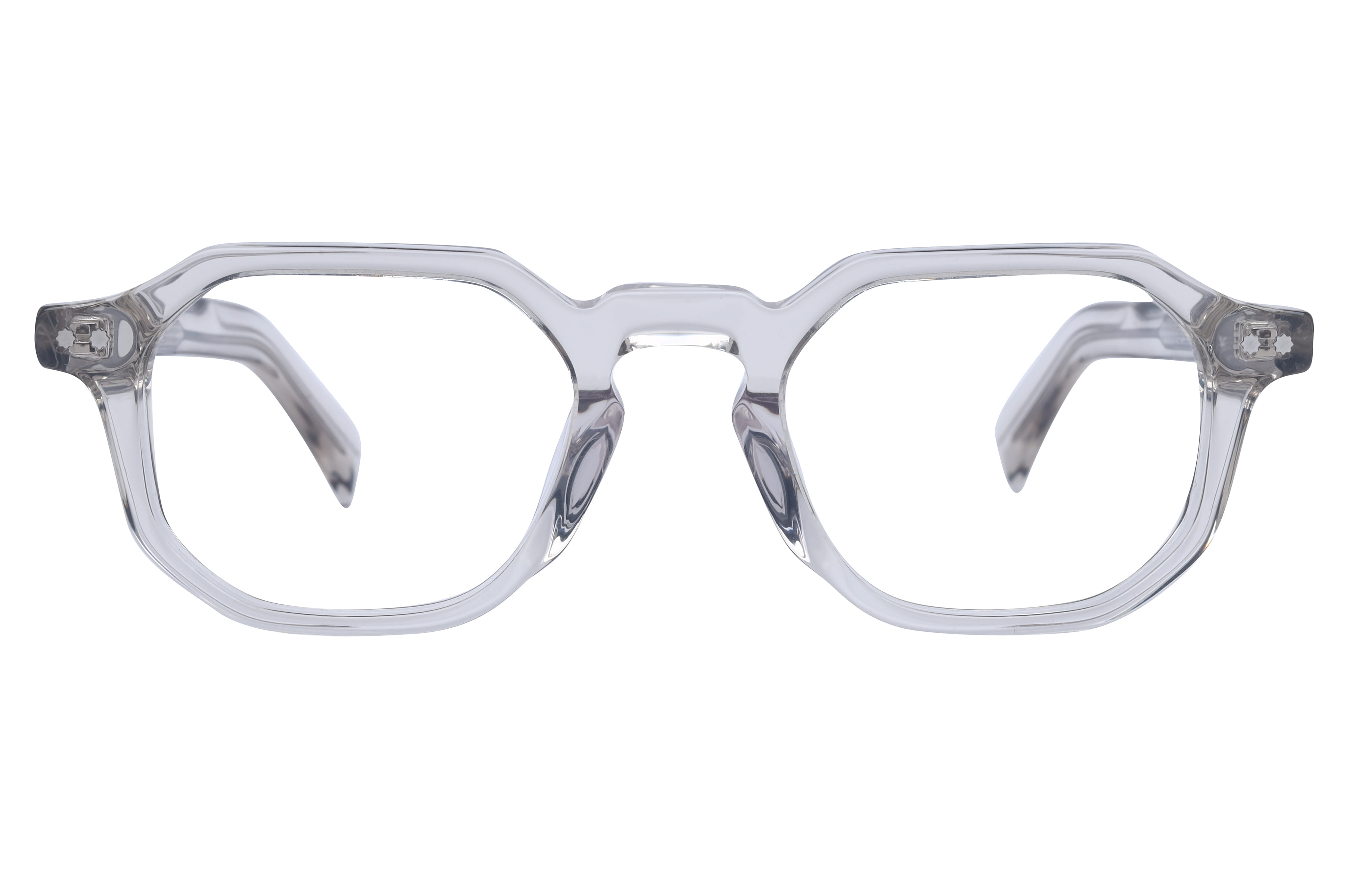 Inspira VO62212 Frame Transparent Unisex Full Shell Frame — Transparent frame — view 2