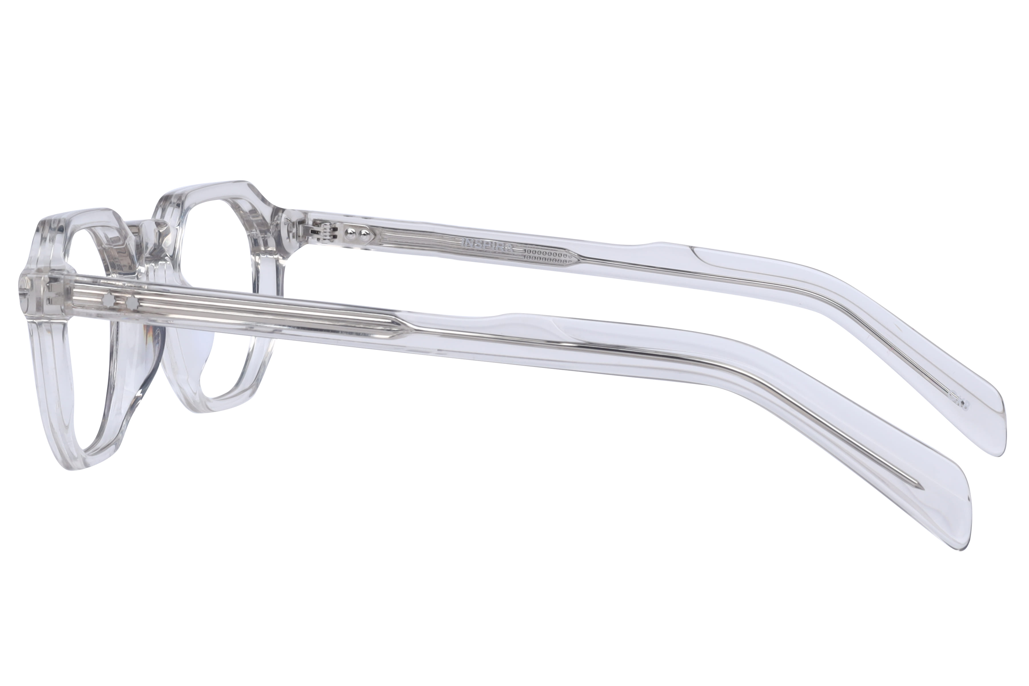 Inspira VO62212 Frame Transparent Unisex Full Shell Frame — Transparent frame — view 3
