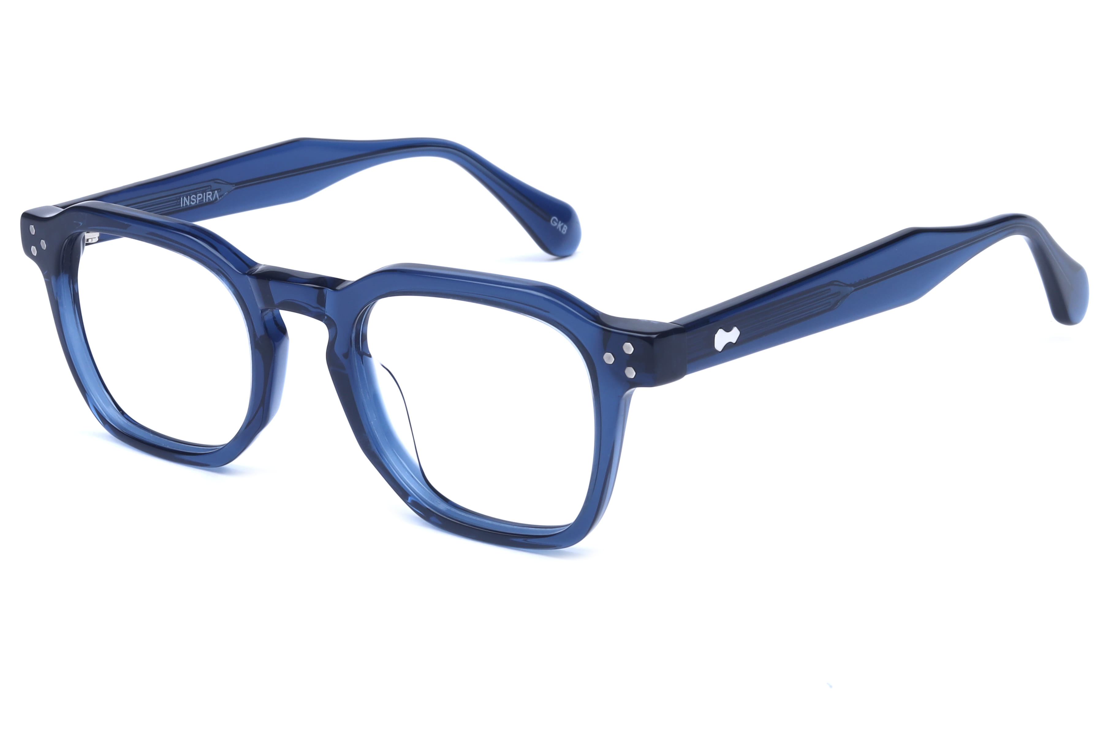 Inspira VO62209 Frame Blue Male Full Shell Frame — Blue frame — view 1