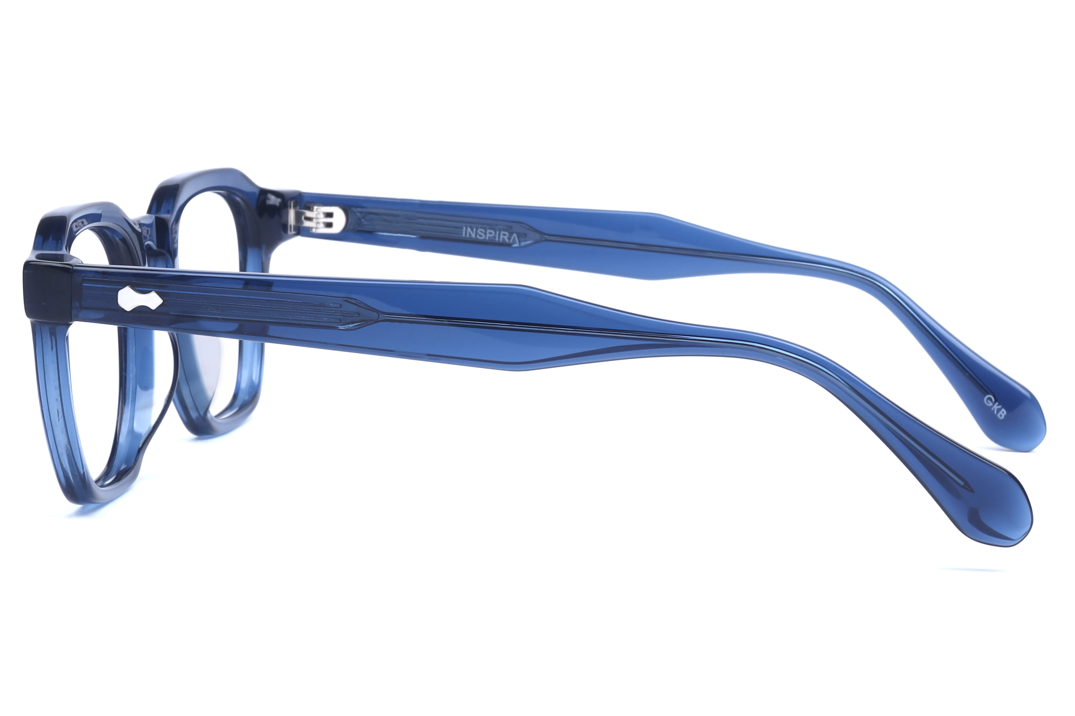Inspira VO62209 Frame Blue Male Full Shell Frame — Blue frame — view 3