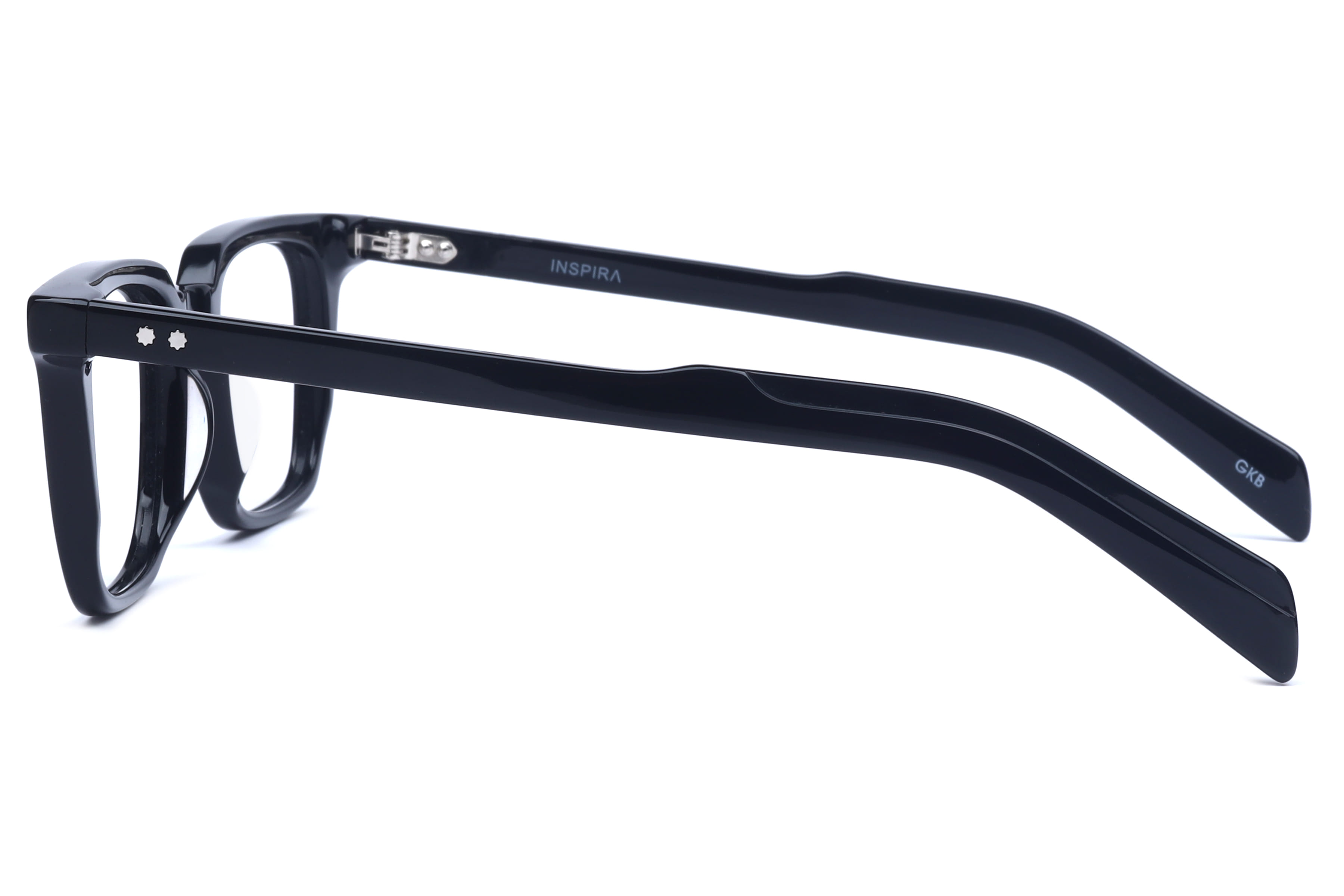 Inspira VO62213 Frame Black Male Full Shell Frame — Black frame — view 3