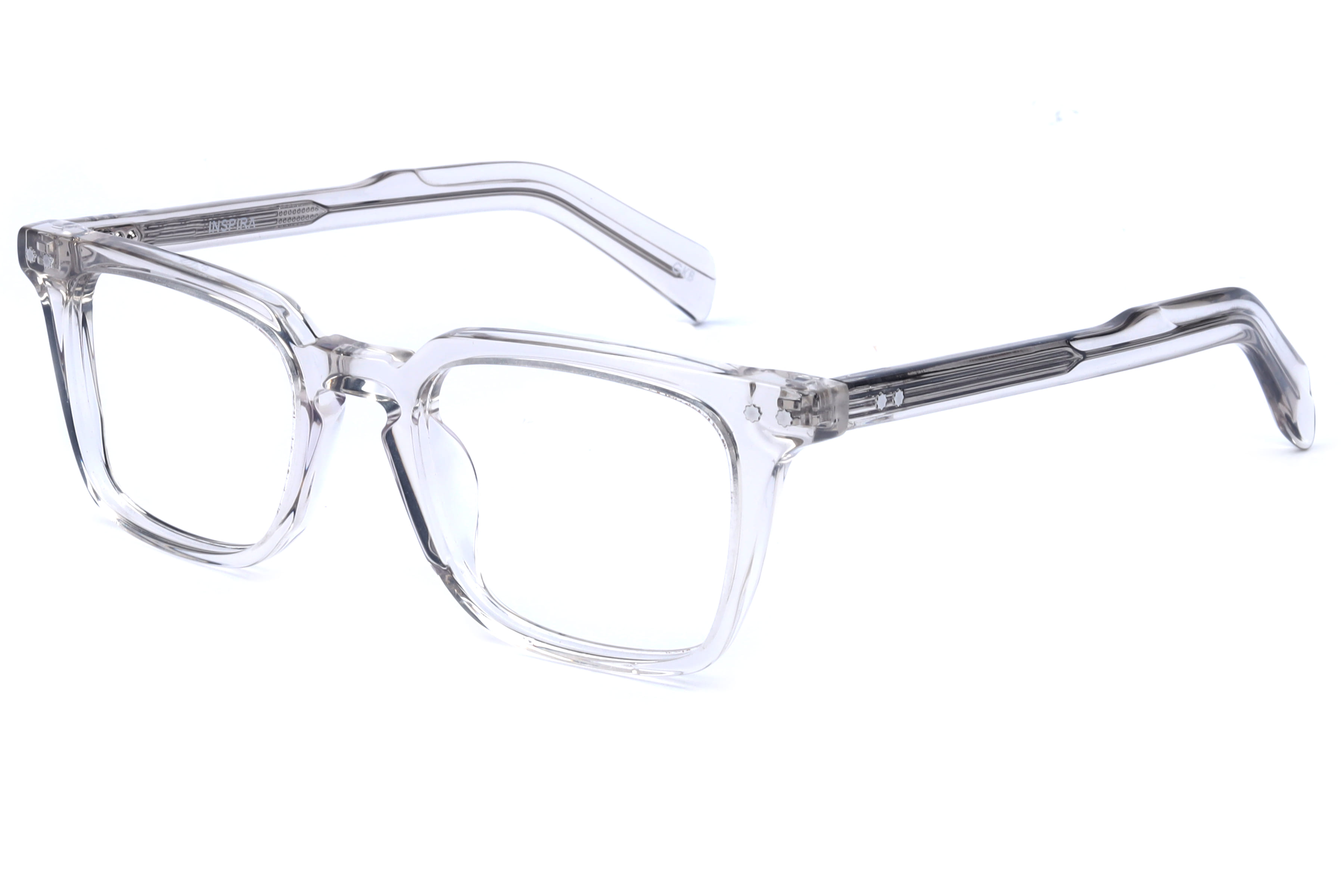Inspira VO62213 Frame Transparent Male Full Shell Frame — Transparent frame — view 1