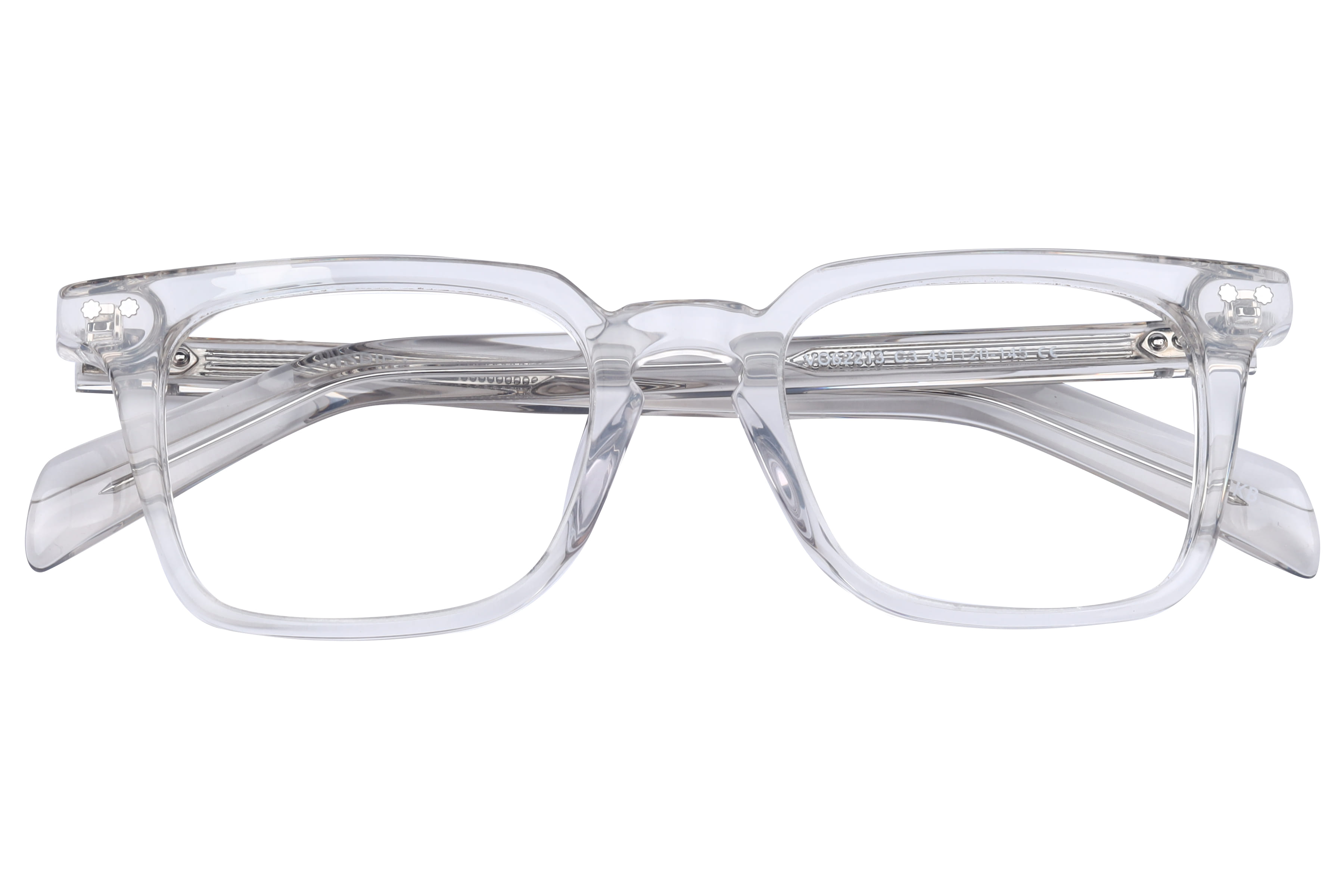 Inspira VO62213 Frame Transparent Male Full Shell Frame — Transparent frame — view 4