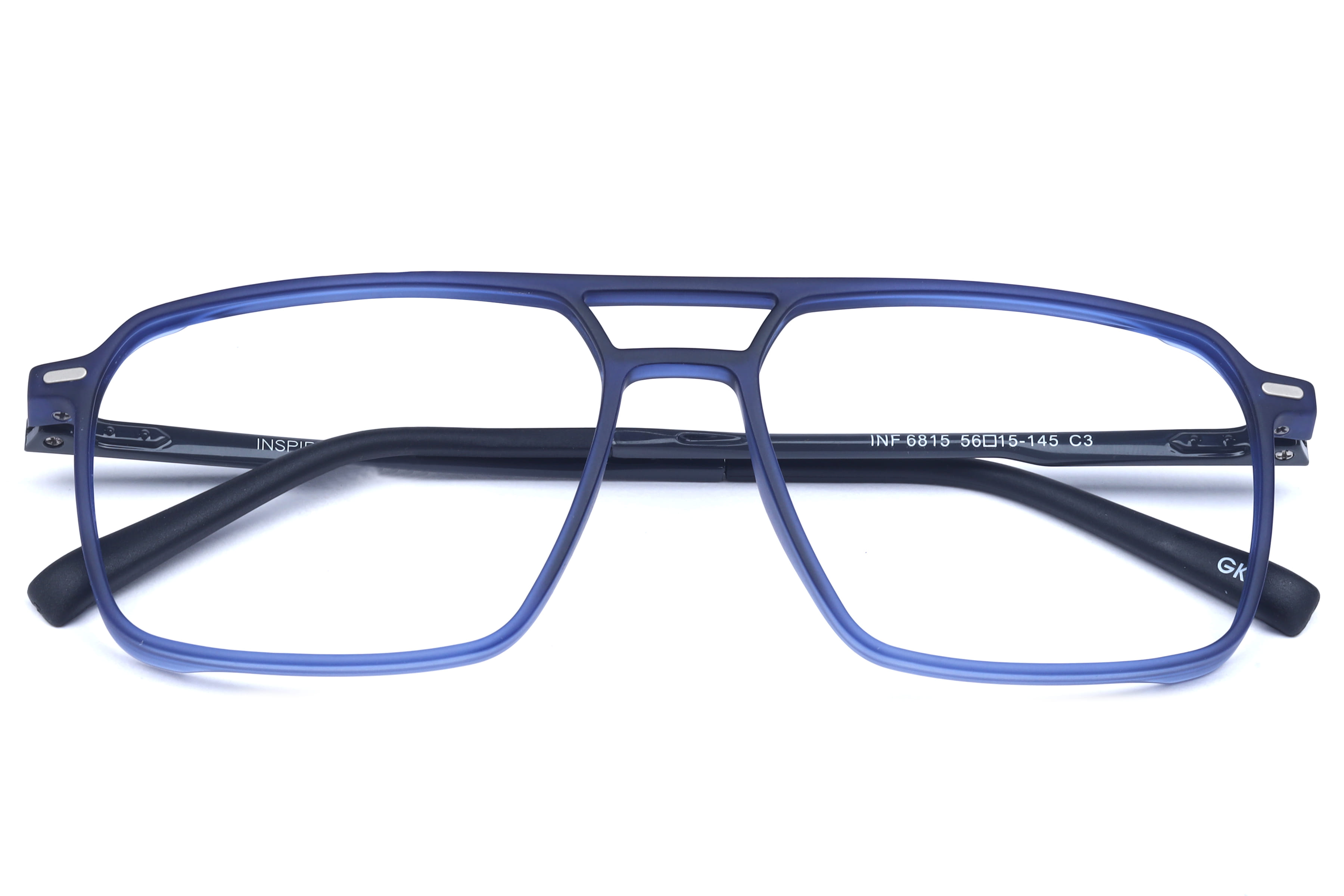 INSPIRA INF 6815 C3 6815 Frame Matt Blue Male Full Shell Frame — Matt Blue frame — view 4
