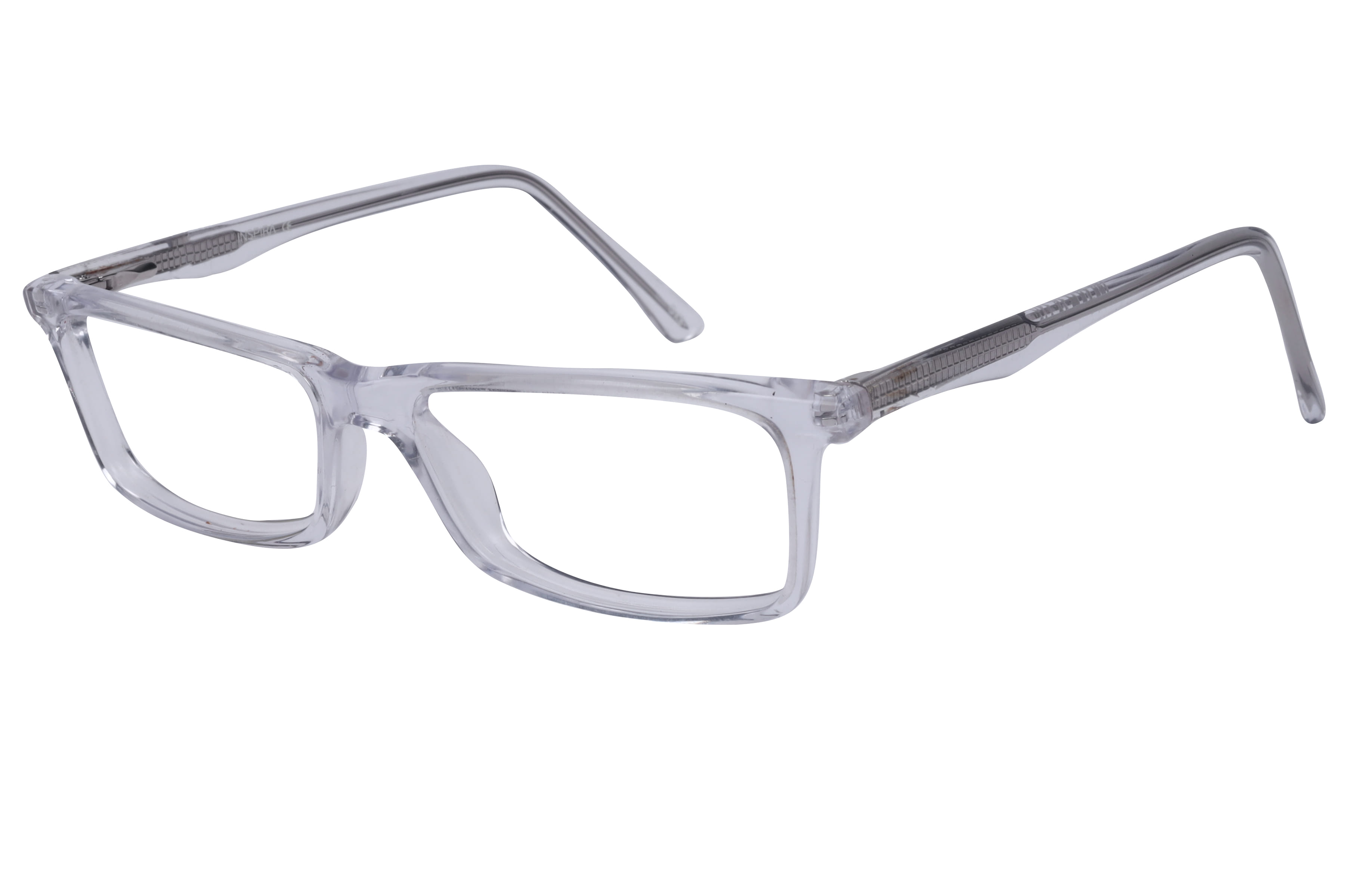 Inspira 789 Frame Transparent Unisex Shell Shell Frame — Transparent frame — view 1
