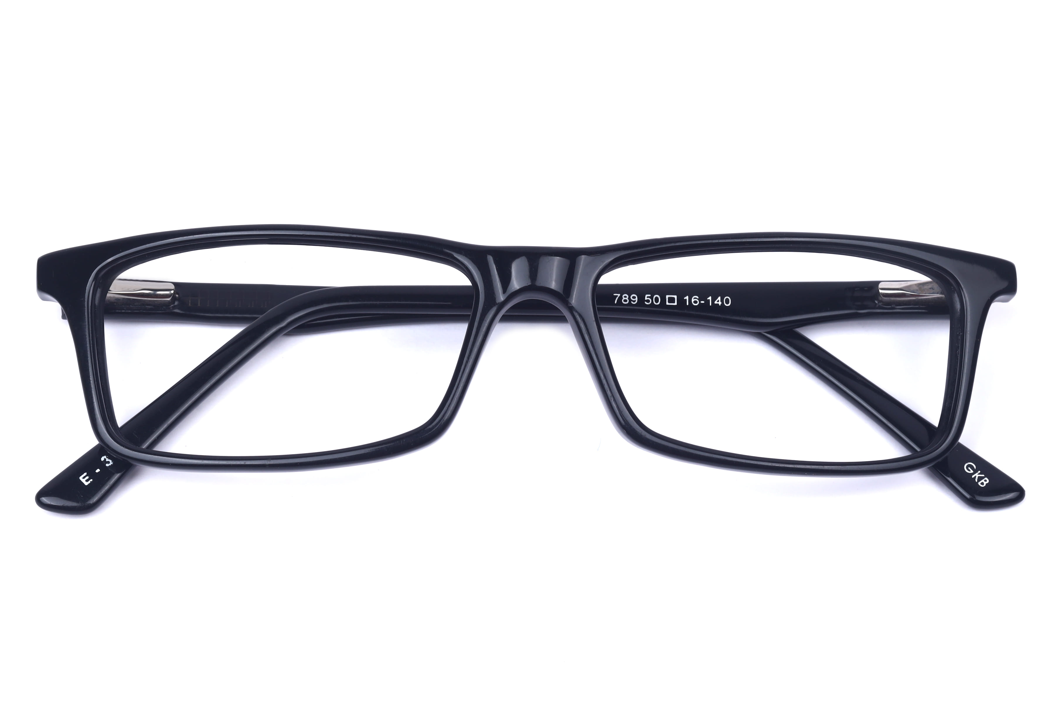 Inspira 789 Frame Black Unisex Shell Shell Frame — Black frame — view 4