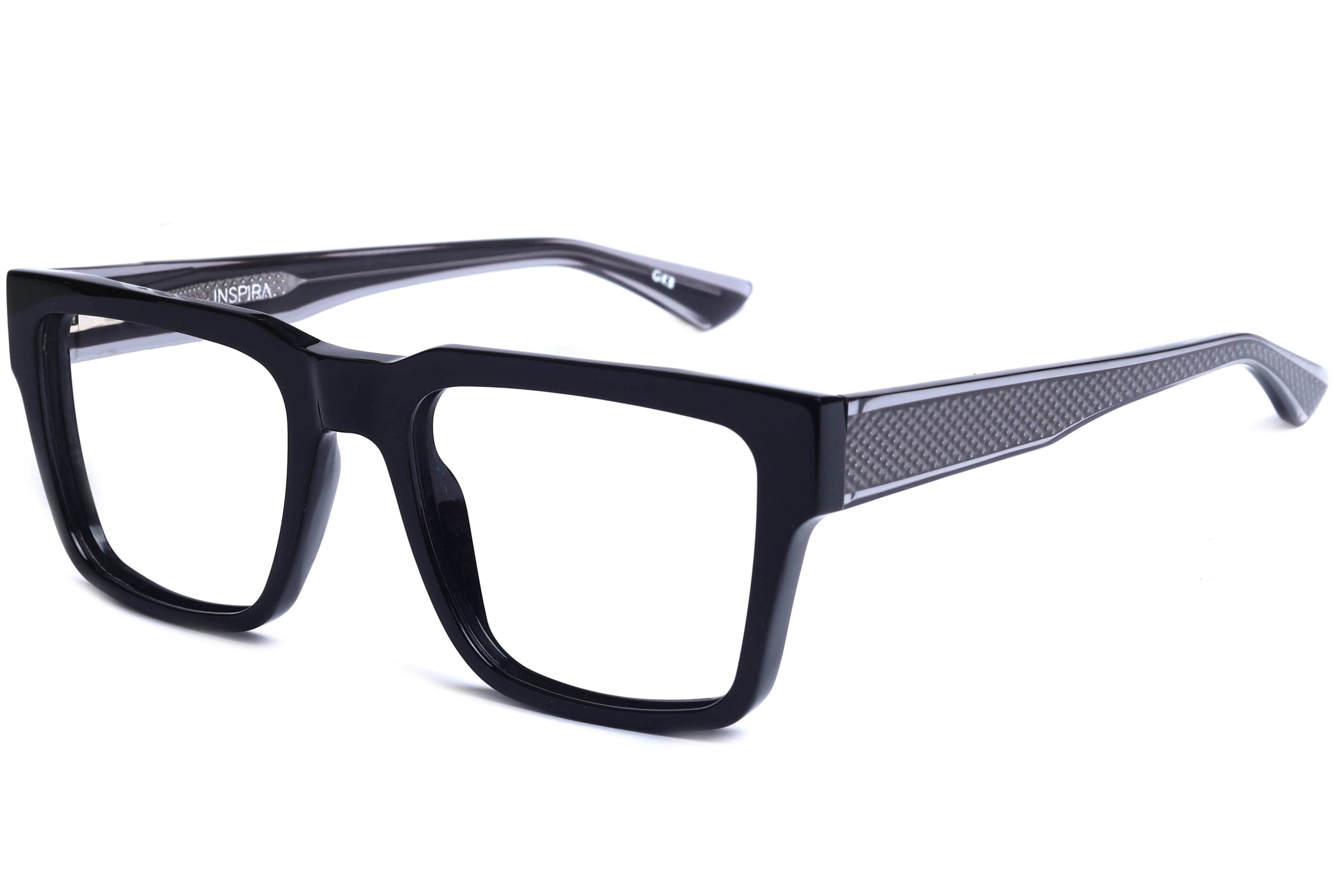 Inspira F2120 Frame Black Male Full Shell Frame — Black frame — view 1