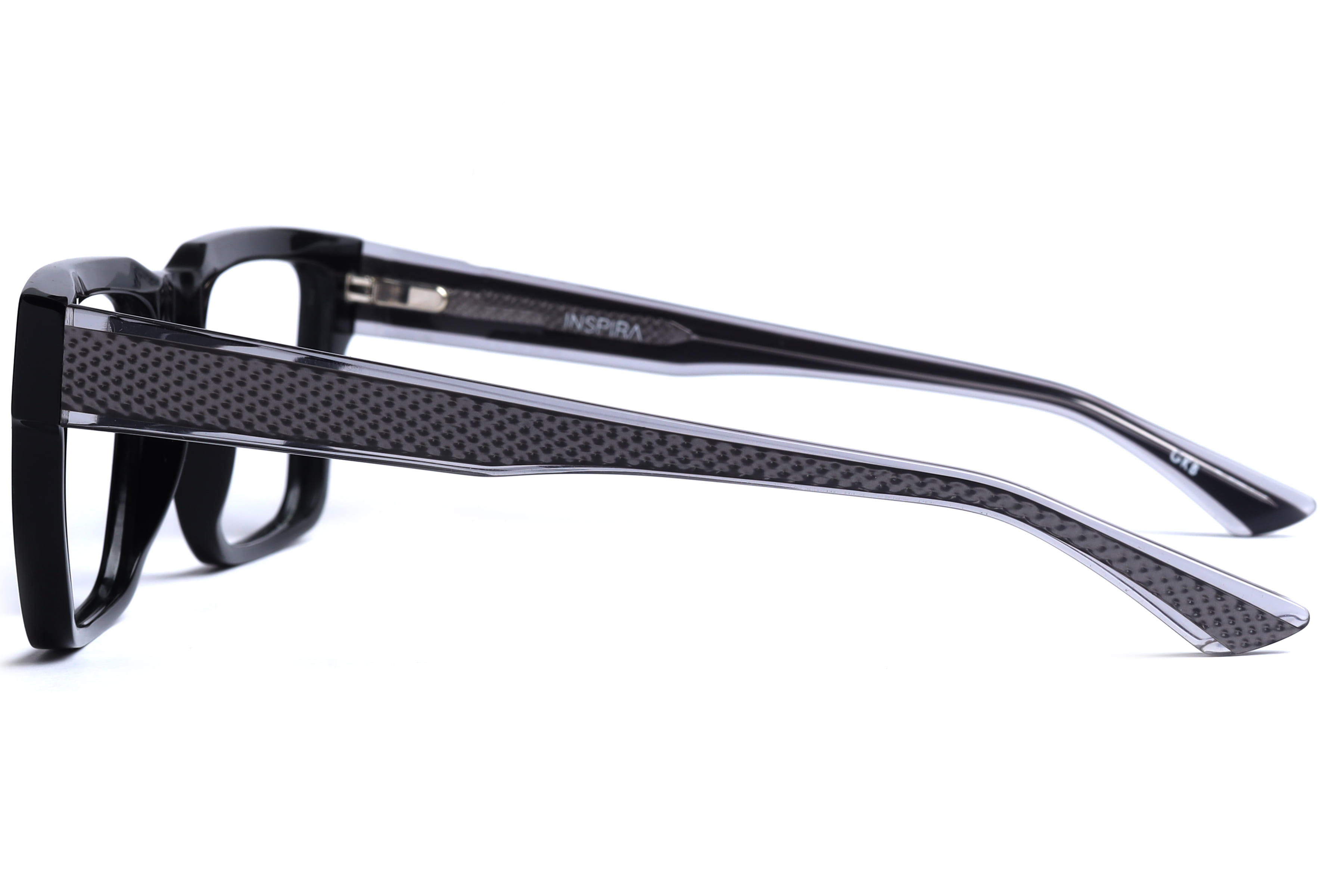 Inspira F2120 Frame Black Male Full Shell Frame — Black frame — view 3