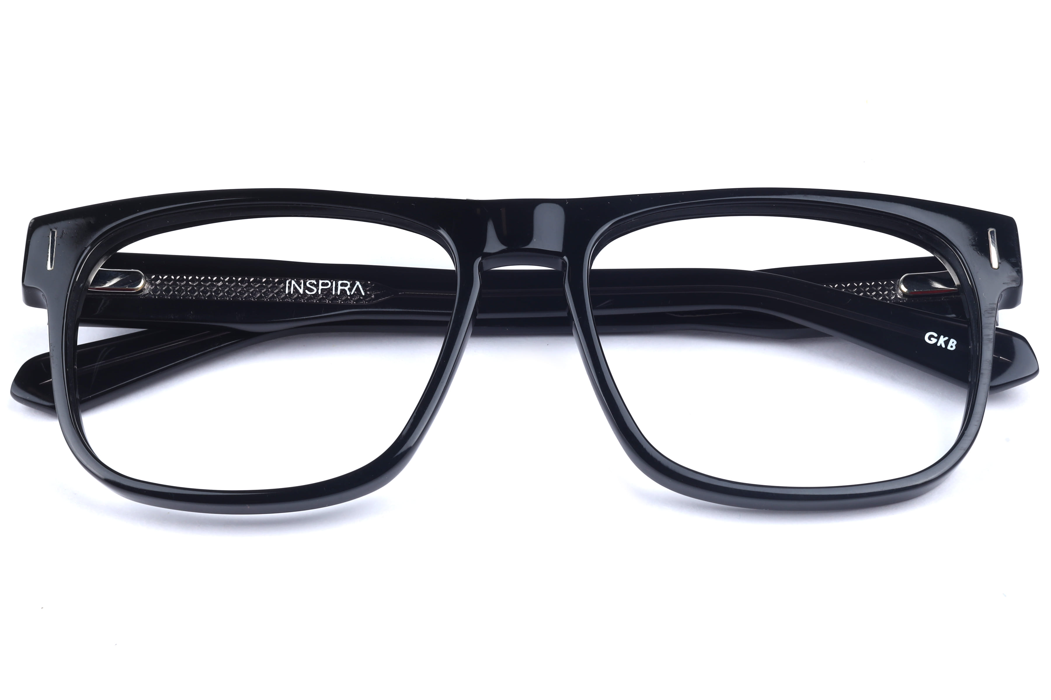 Inspira F2157 Frame Black Male Full Shell Frame — Black frame — view 4