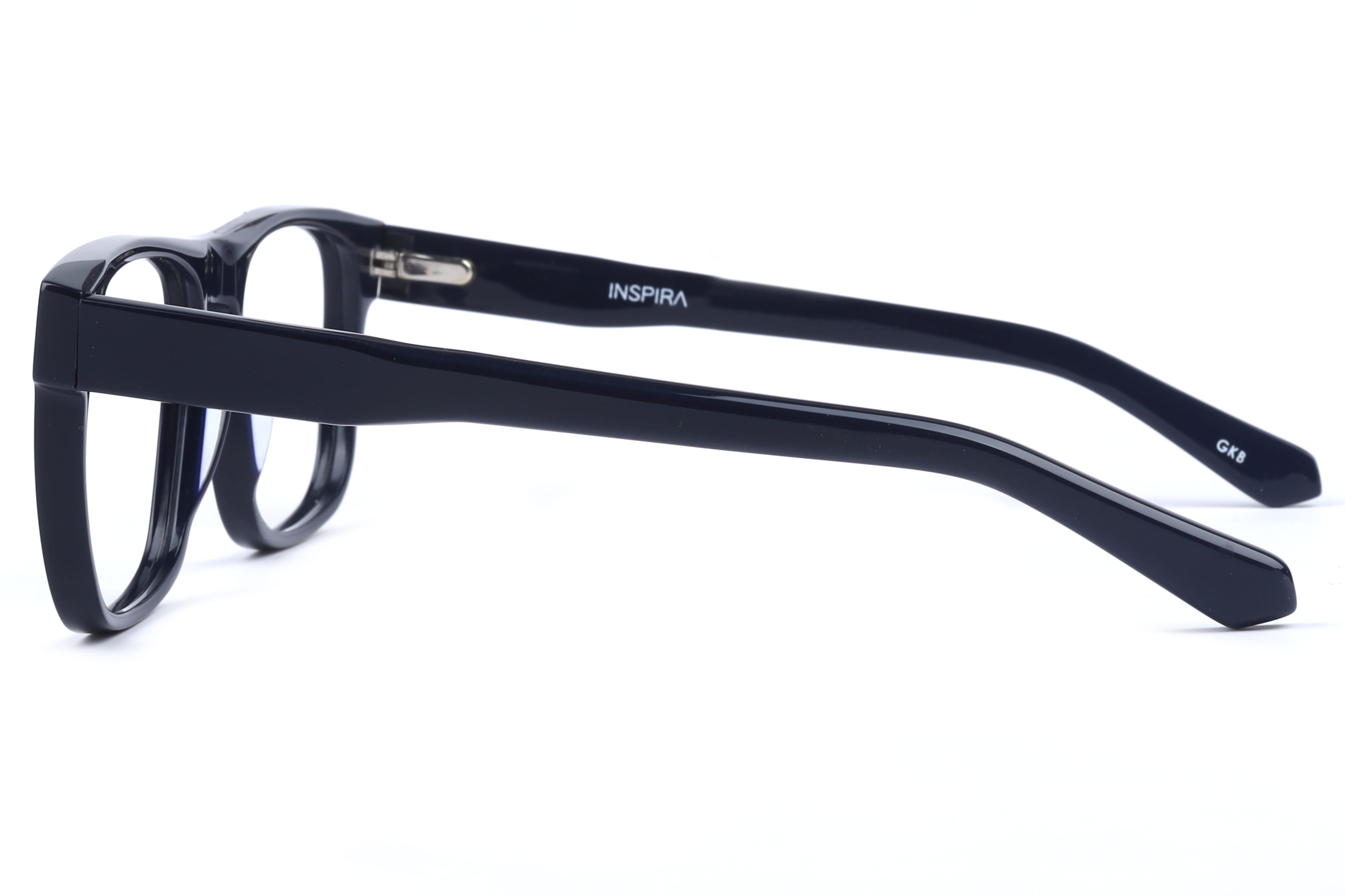 Inspira F2157 Frame Blue Male Full Shell Frame — Blue frame — view 3