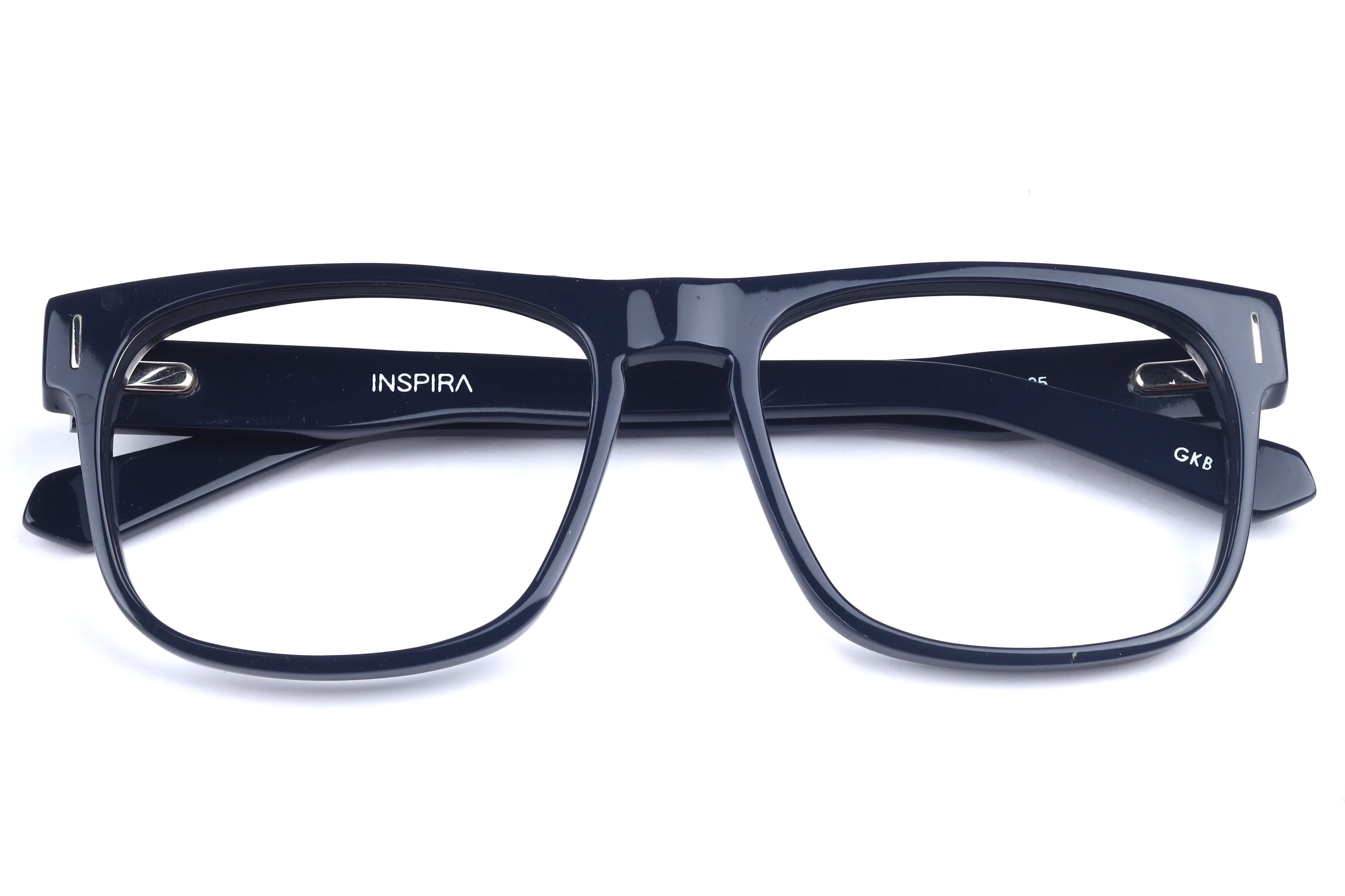 Inspira F2157 Frame Blue Male Full Shell Frame — Blue frame — view 4
