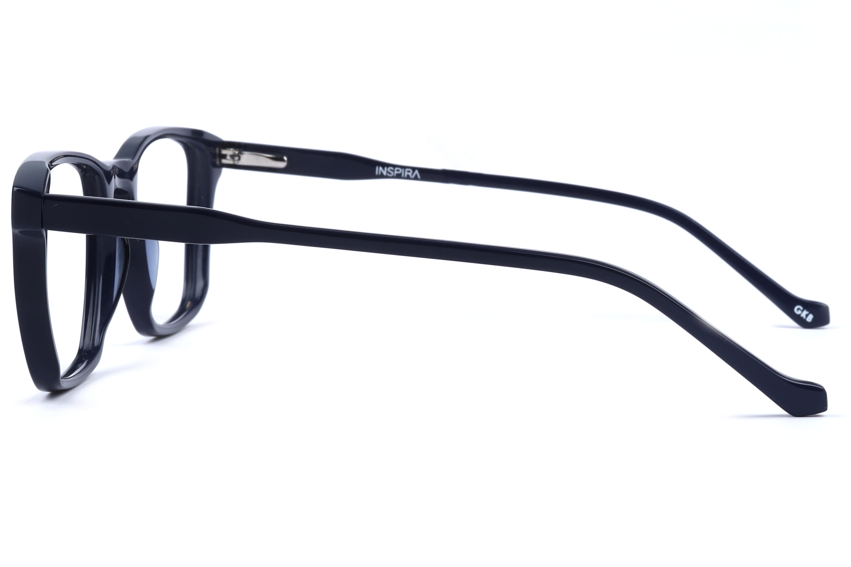 Inspira F2148 Frame Blue Male Full Shell Frame — Blue frame — view 3