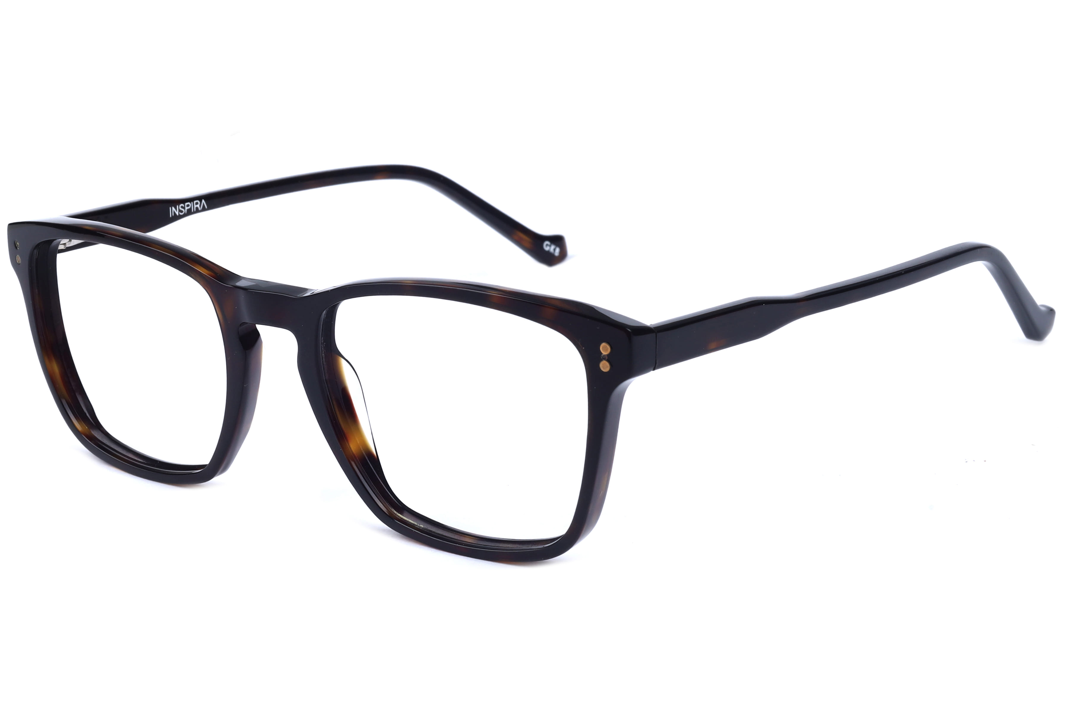 Inspira F2148 Frame Havana Male Full Shell Frame — Havana frame — view 1