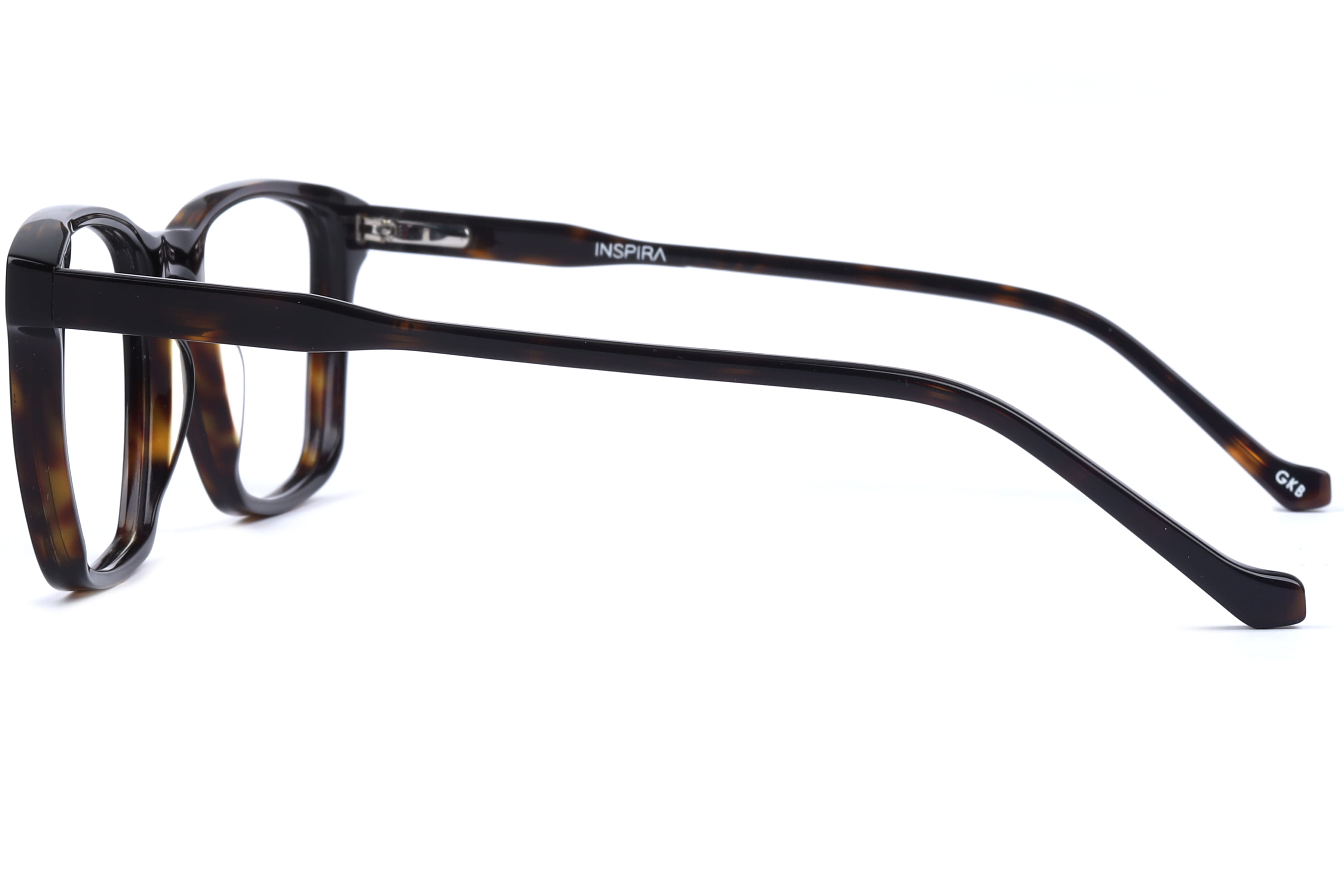 Inspira F2148 Frame Havana Male Full Shell Frame — Havana frame — view 3