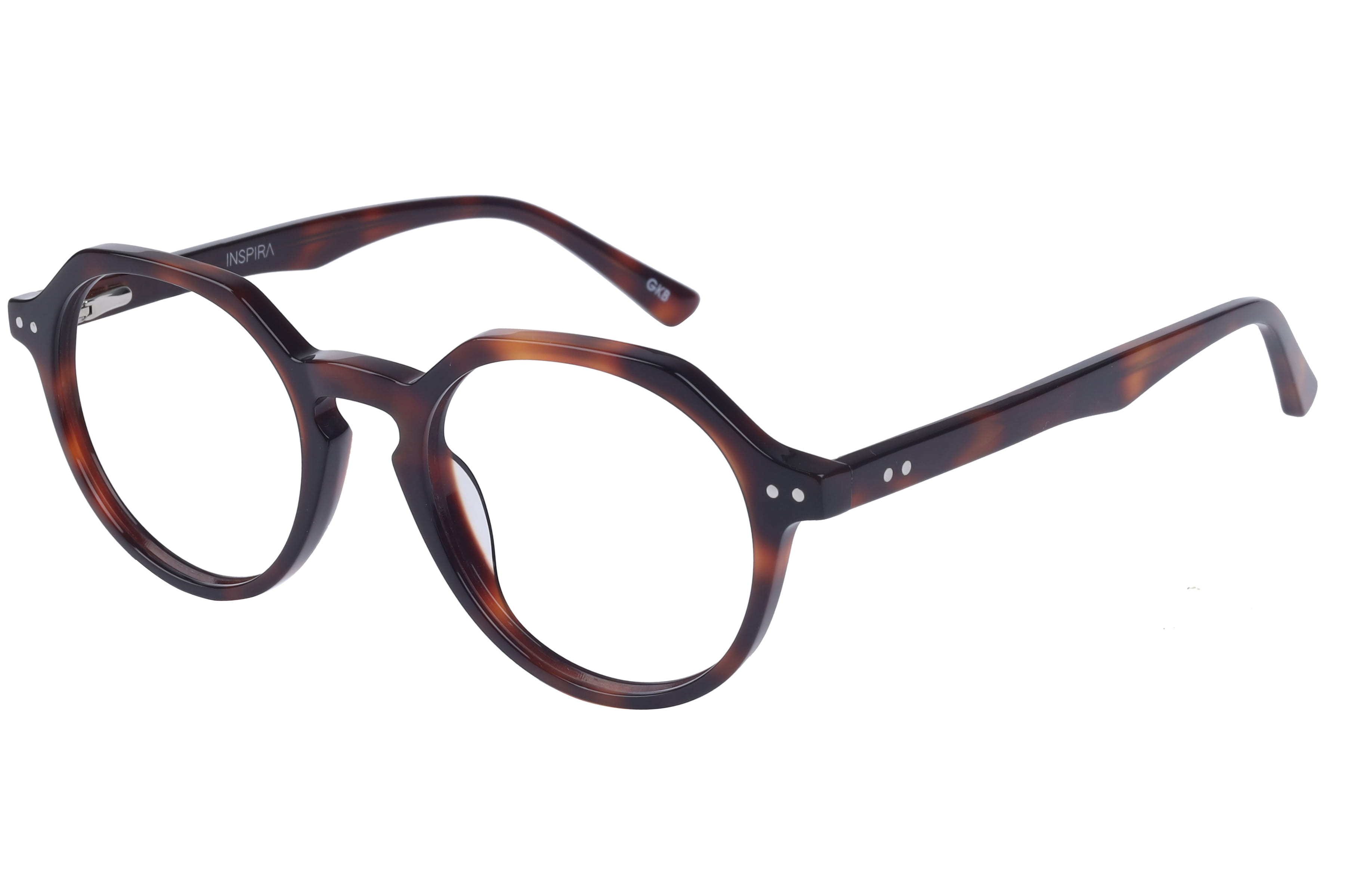 Inspira BAF2005 Frame Havana Unisex Full Shell Frame — Havana frame — view 1