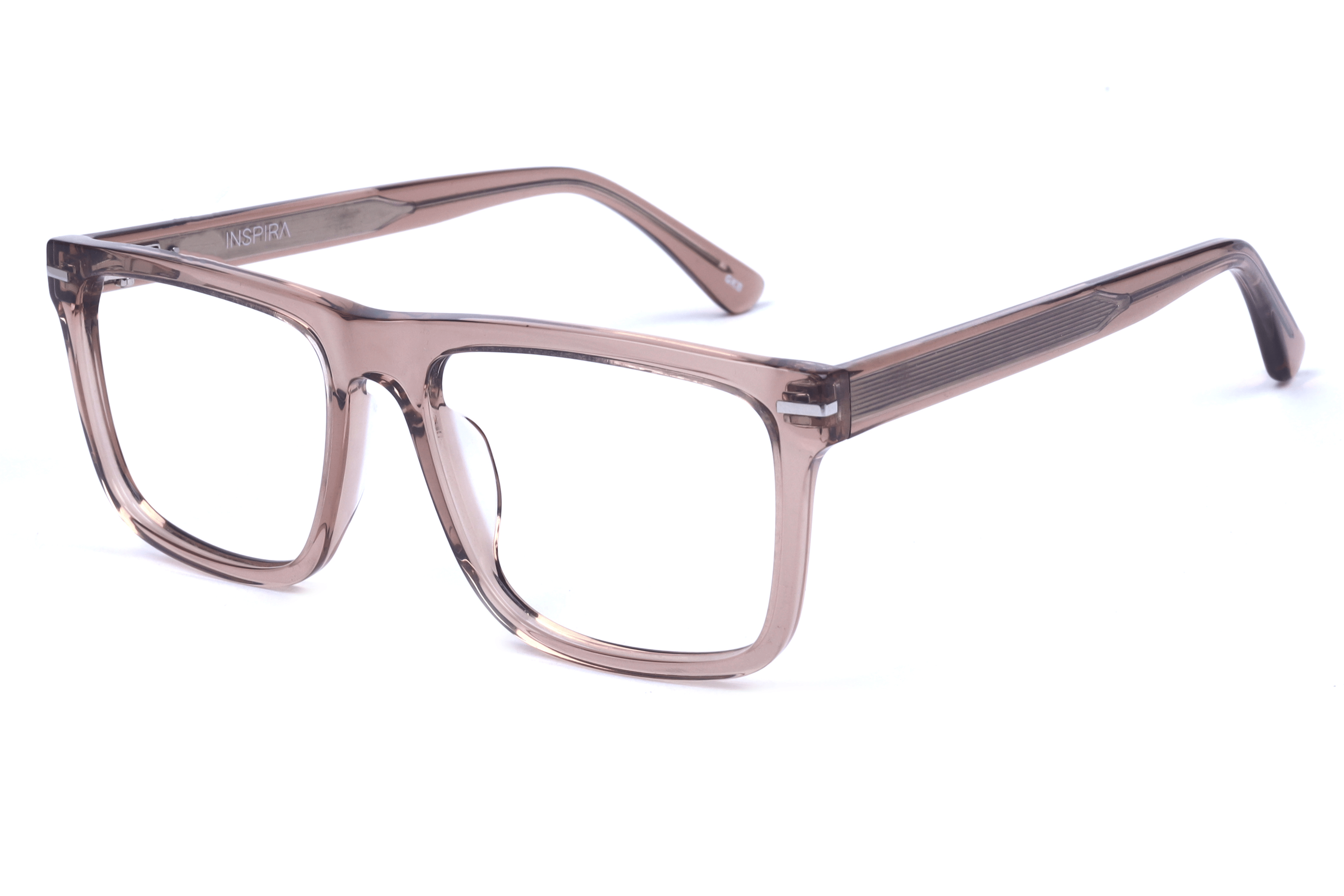 INSPIRA RD3574 C2 Frame — Transparent Brown frame — view 1