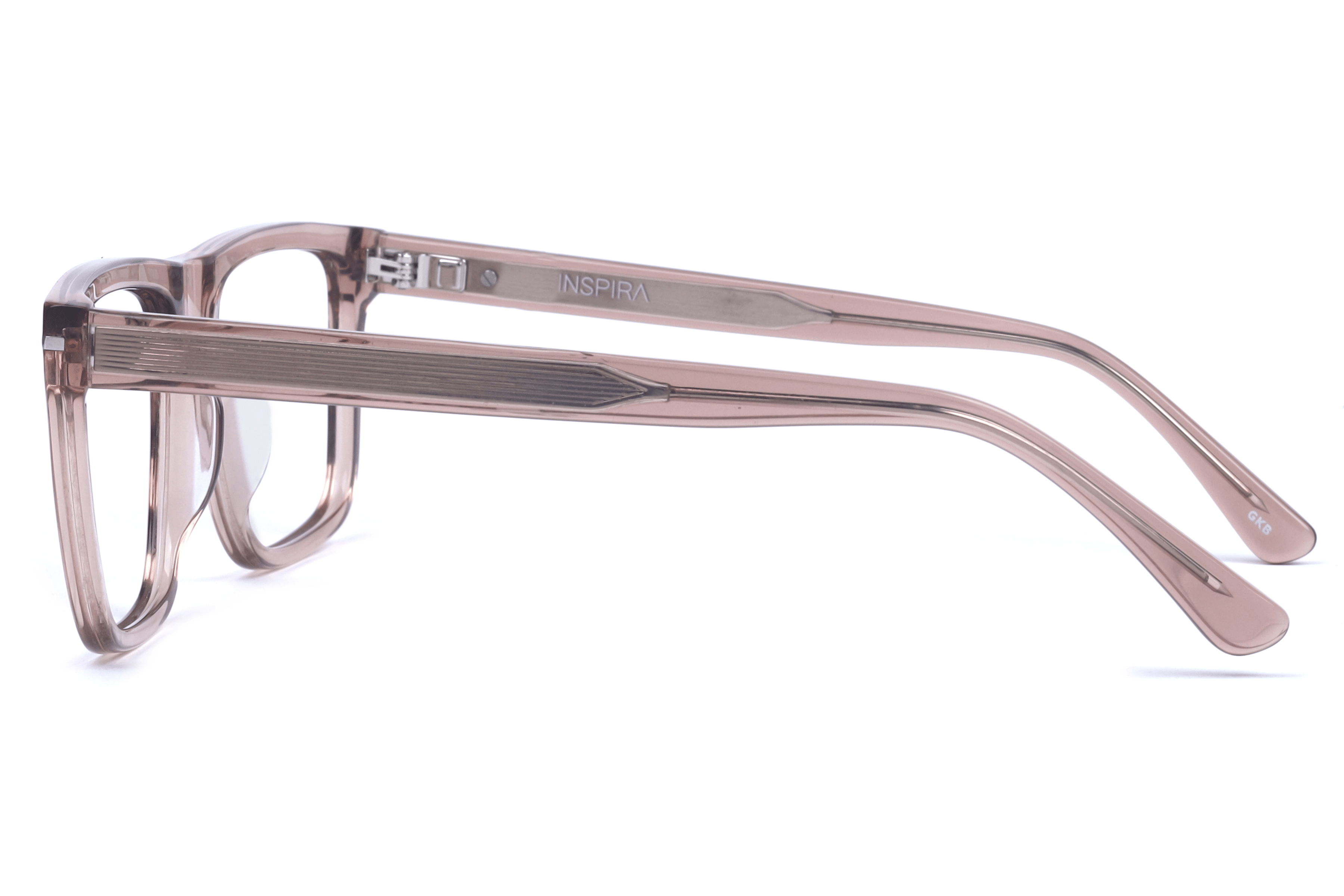 INSPIRA RD3574 C2 Frame — Transparent Brown frame — view 3