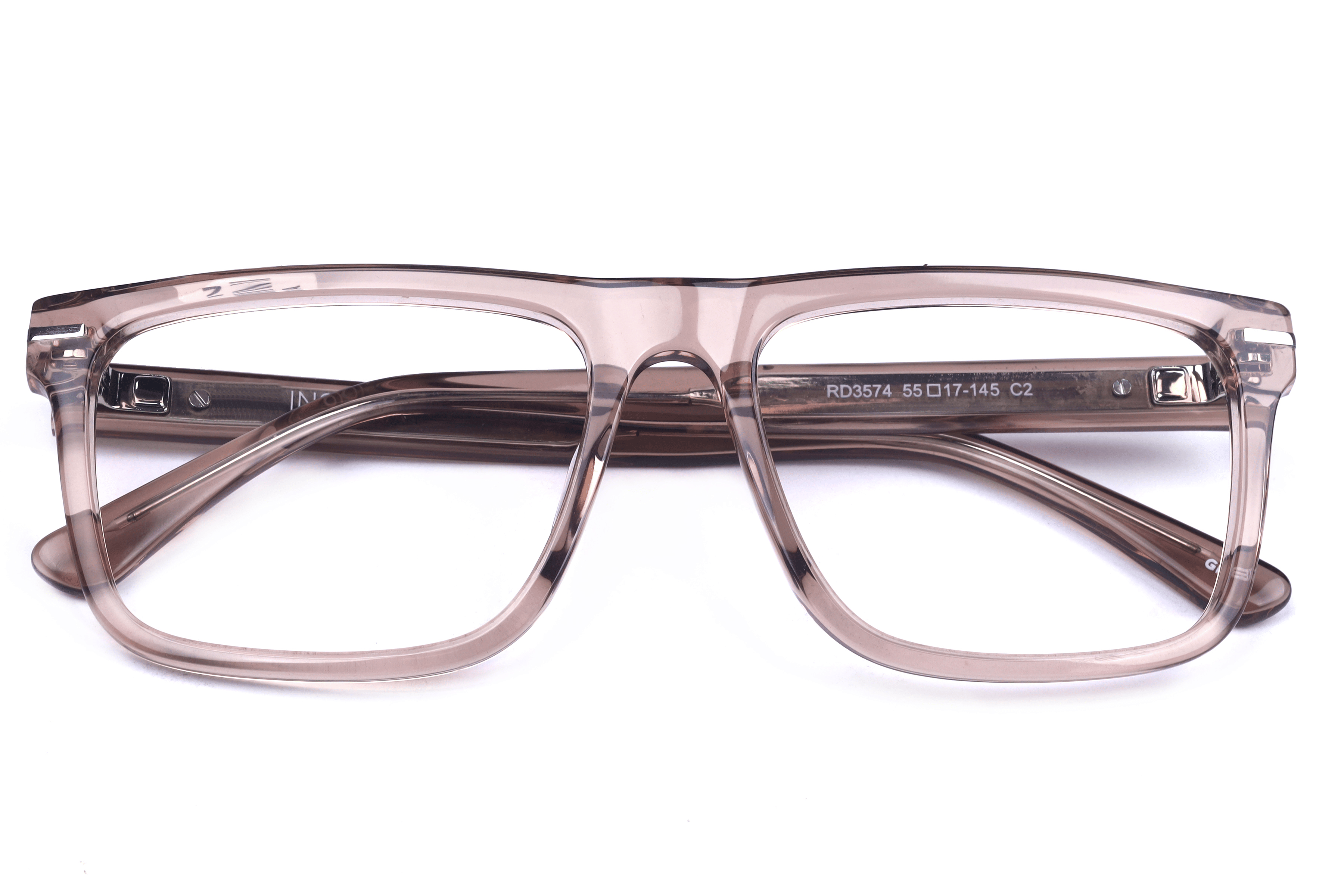 INSPIRA RD3574 C2 Frame — Transparent Brown frame — view 4