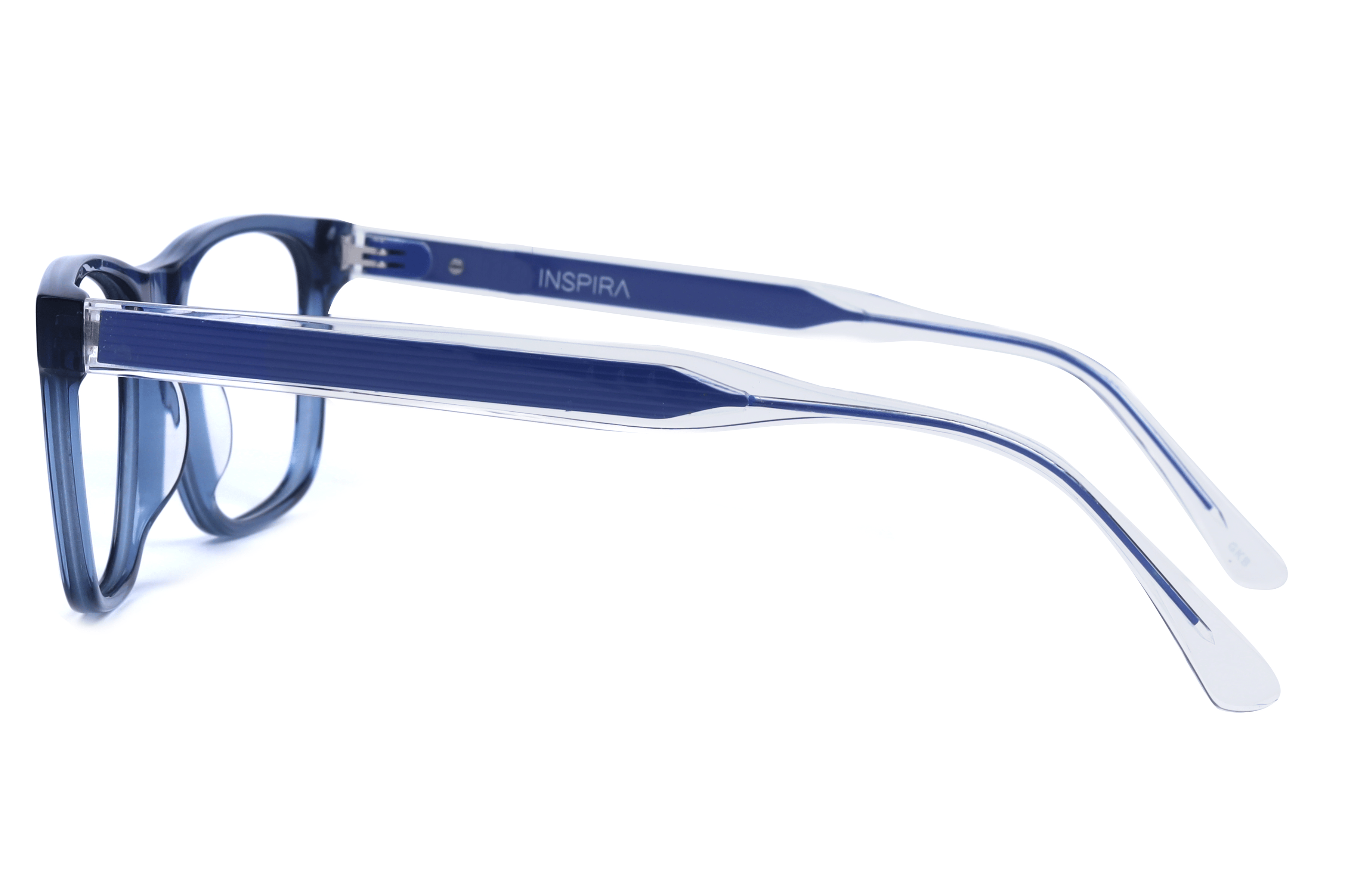 INSPIRA RD3575 C2 Frame — Transparent Blue frame — view 3