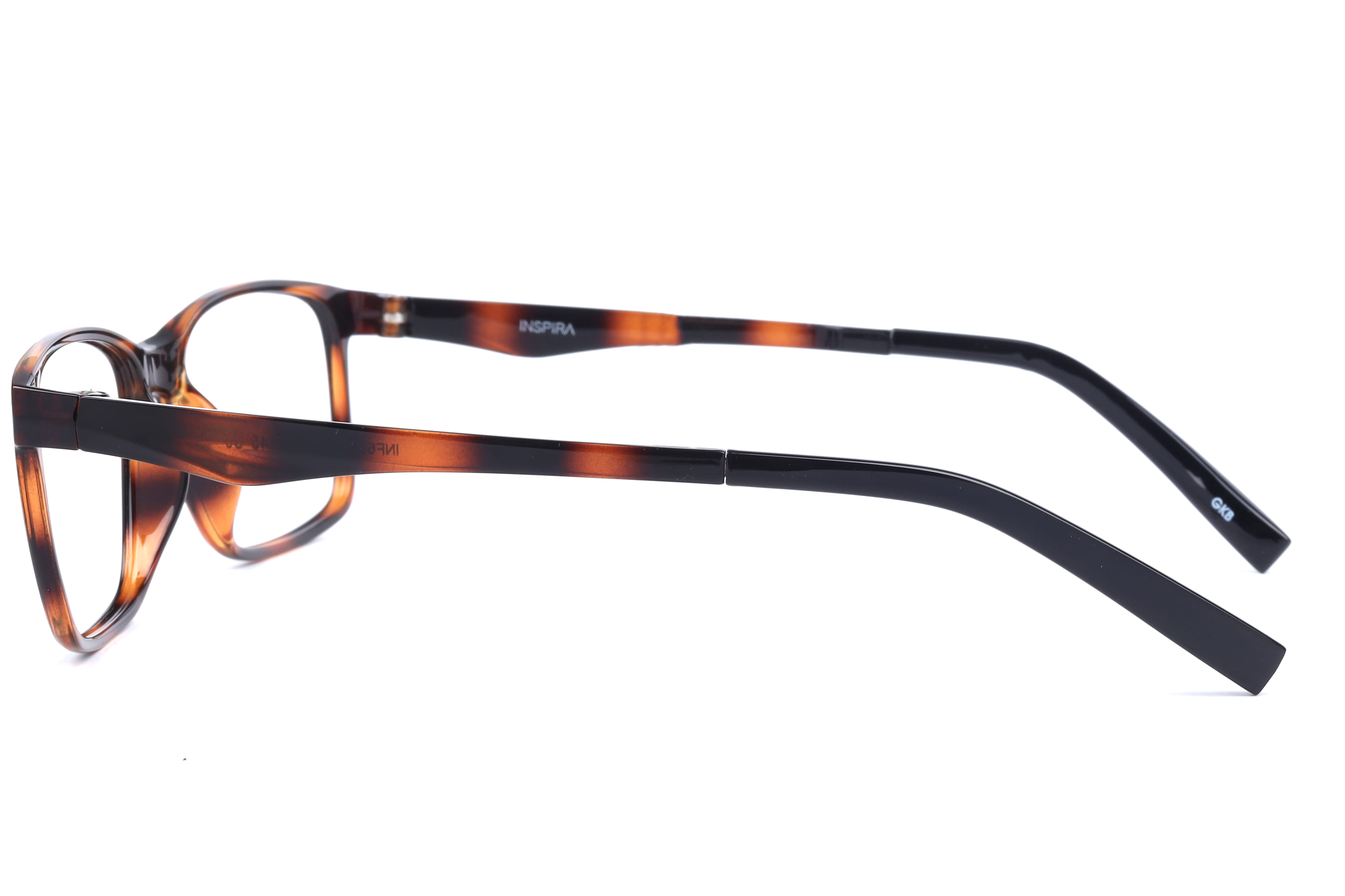 Inspira F6751 Frame Havana Male Full Shell Frame — Havana frame — view 3