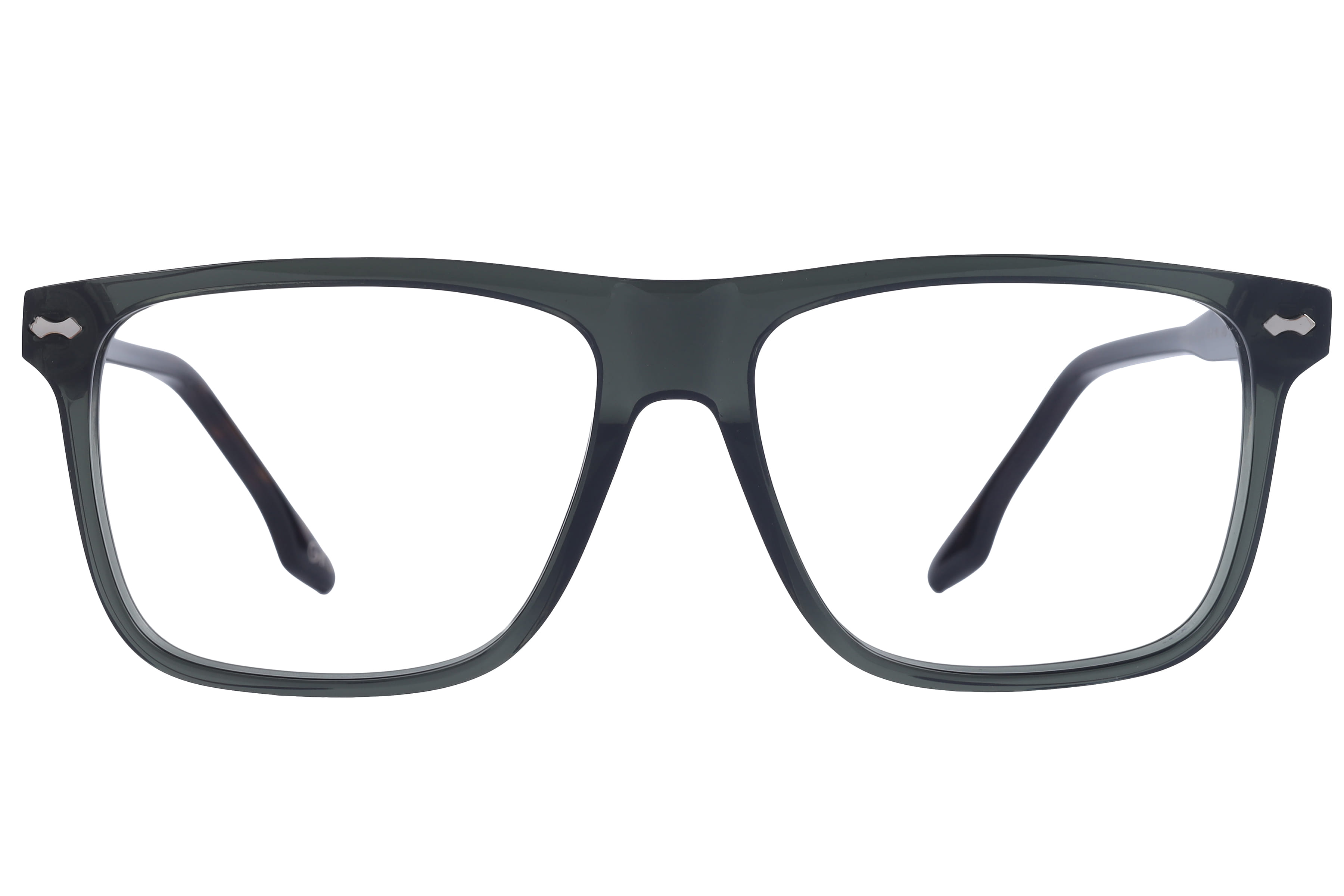 Inspira 13112 W-140 Frame Transparent Green Male Full Shell — Transparent Green frame