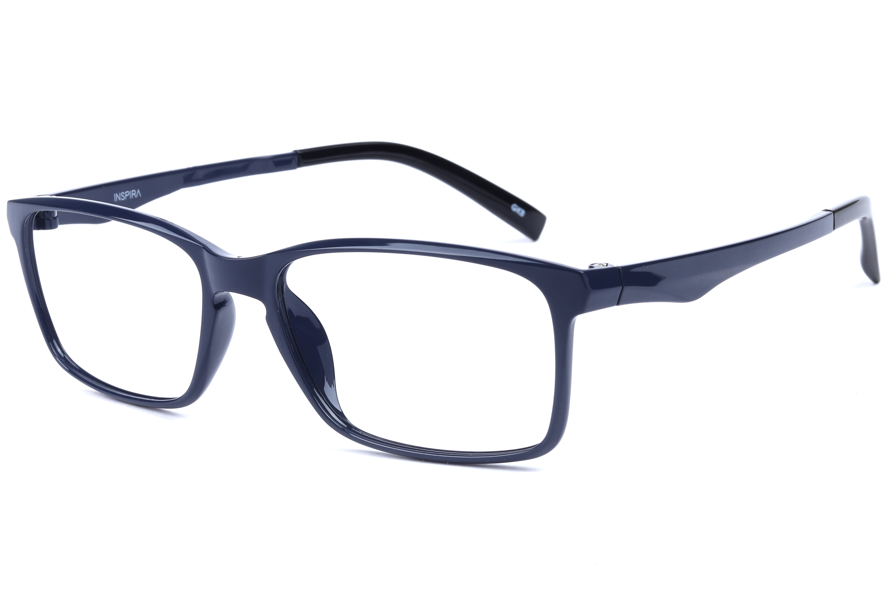 Inspira F6751 Frame Blue Male Full Shell Frame — Blue frame — view 1