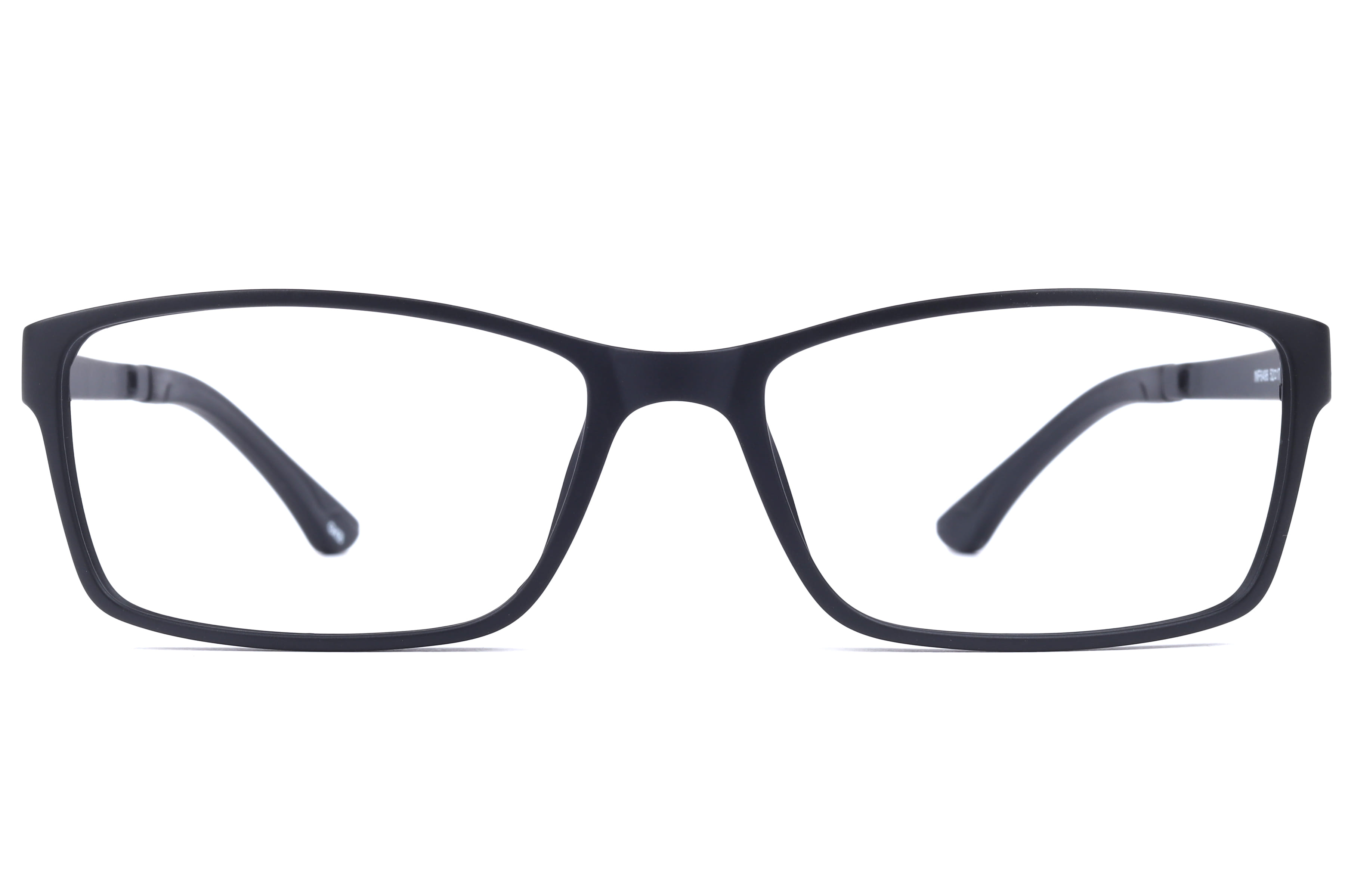 Inspira F6496 Frame Matt Black Unisex Full Shell — Matt Black frame