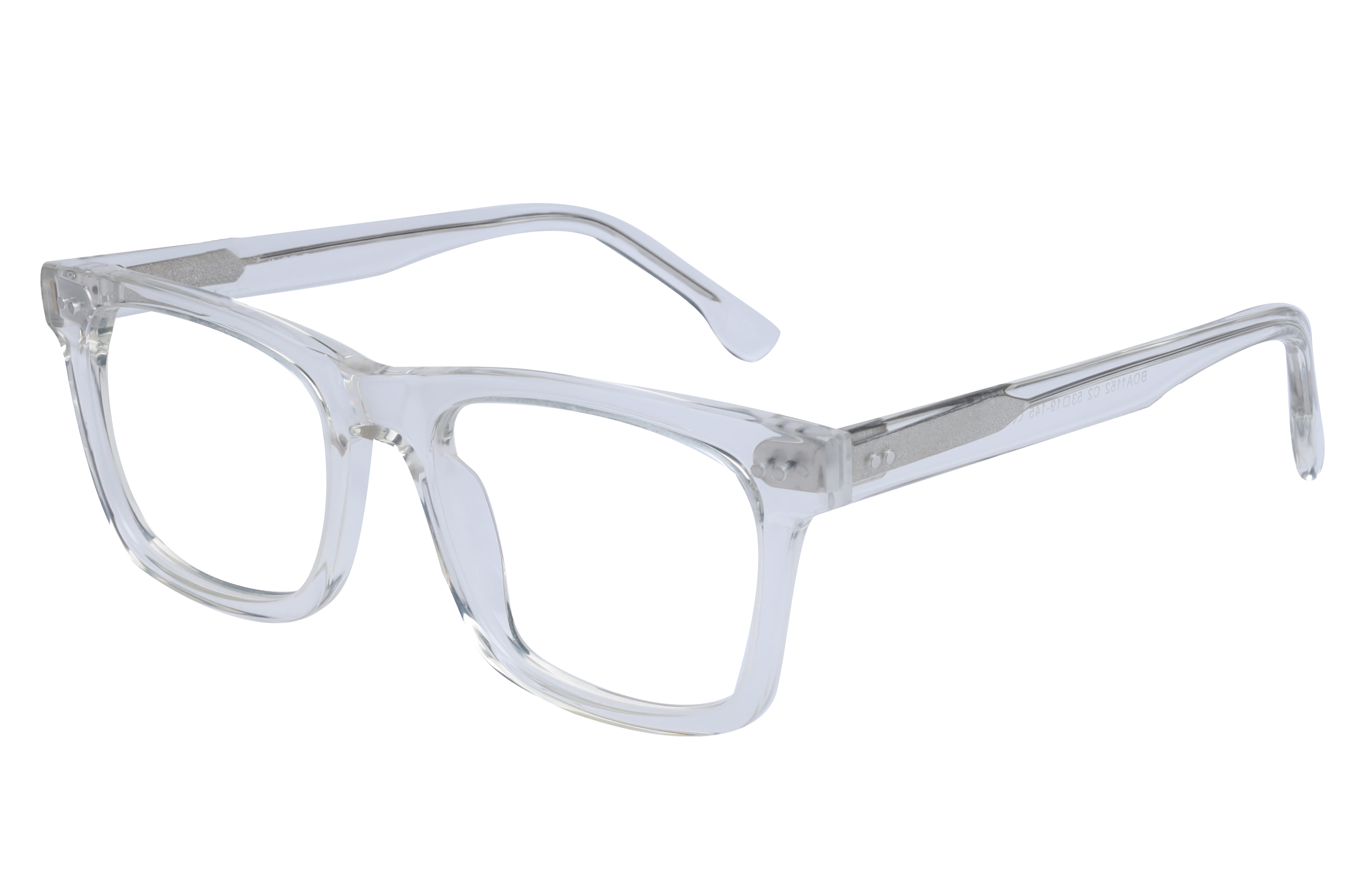 Inspira BOA1162 Frame Transparent Male Full Shell Frame — Transparent frame — view 1