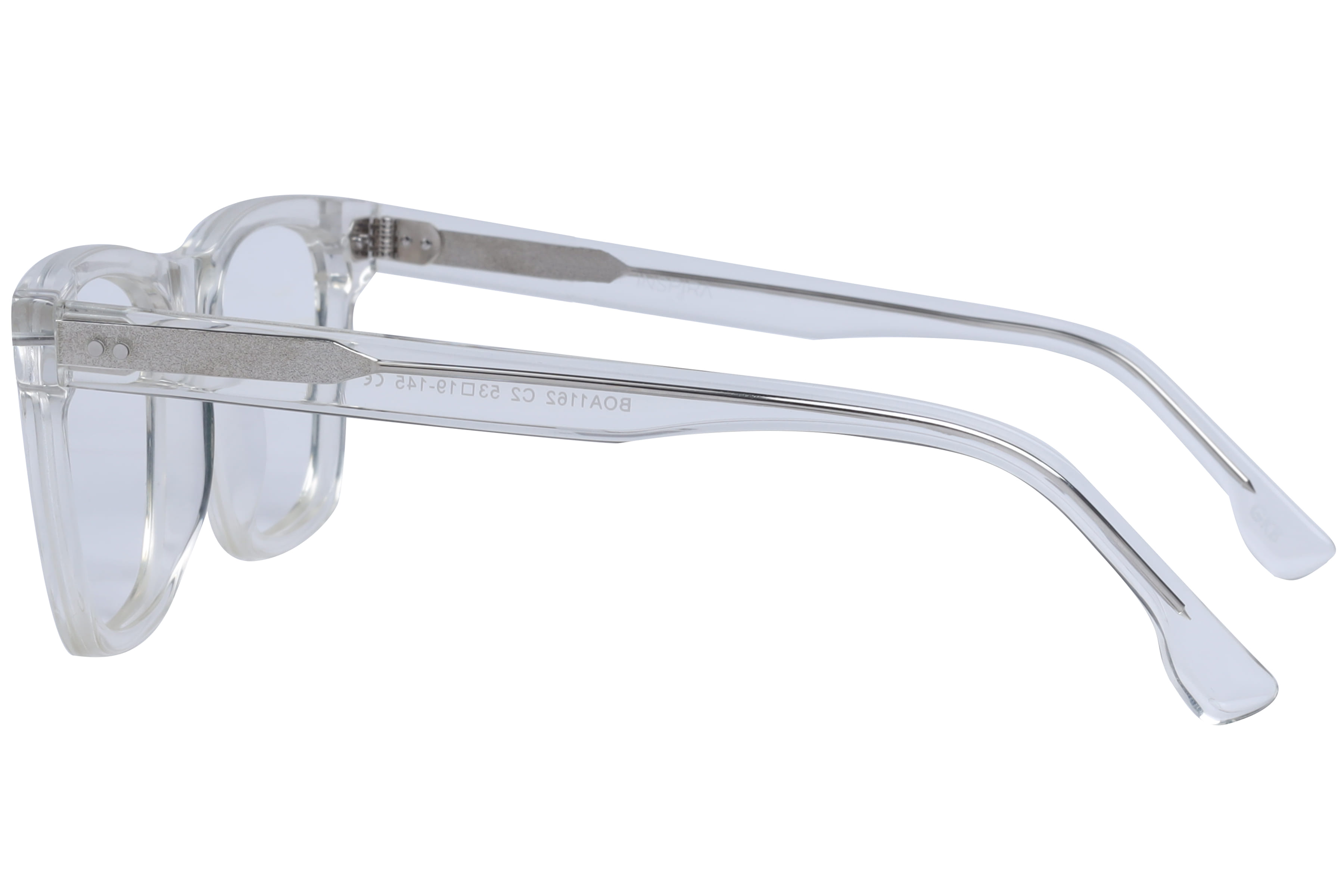 Inspira BOA1162 Frame Transparent Male Full Shell Frame — Transparent frame — view 3