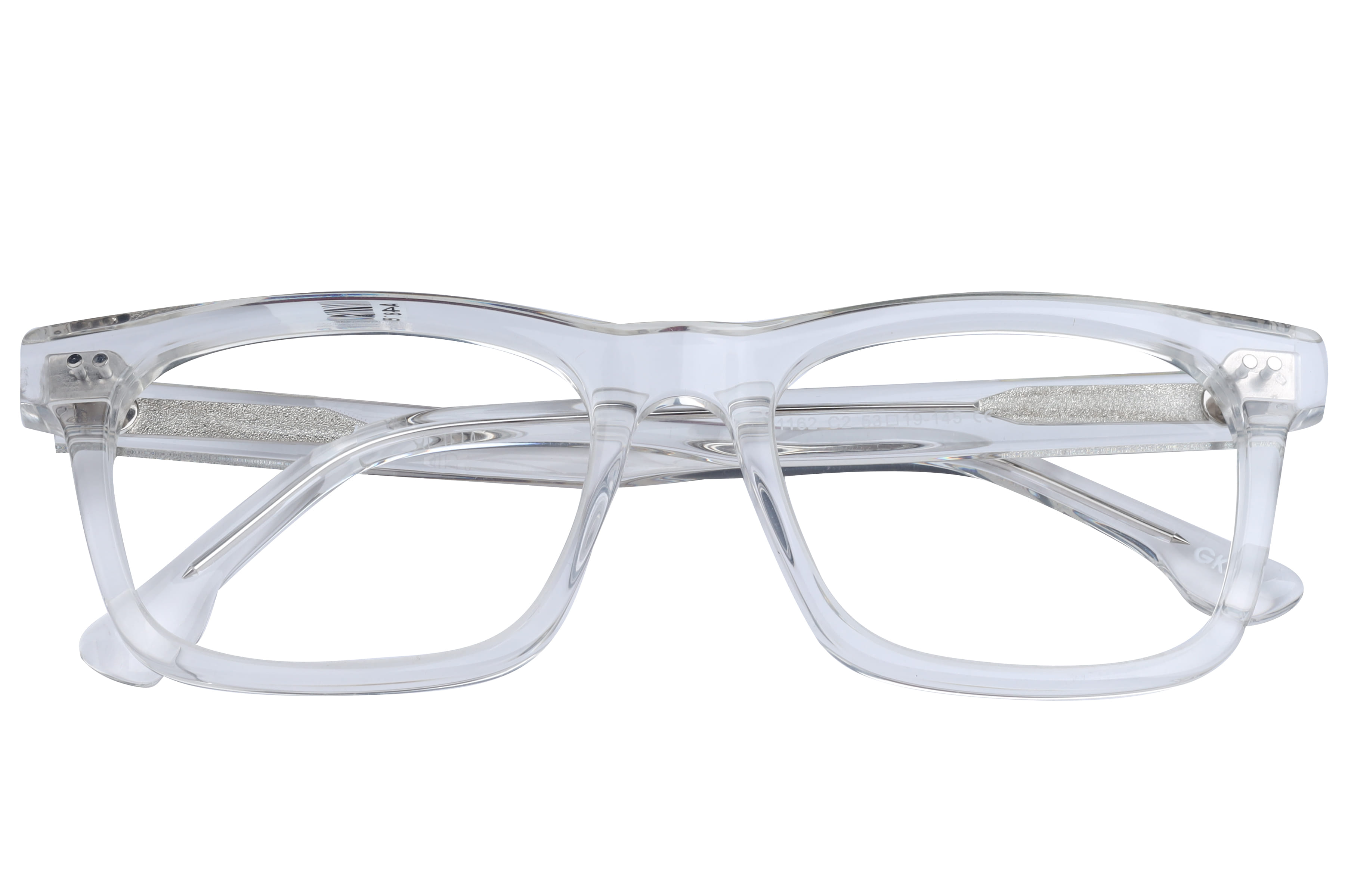 Inspira BOA1162 Frame Transparent Male Full Shell Frame — Transparent frame — view 4