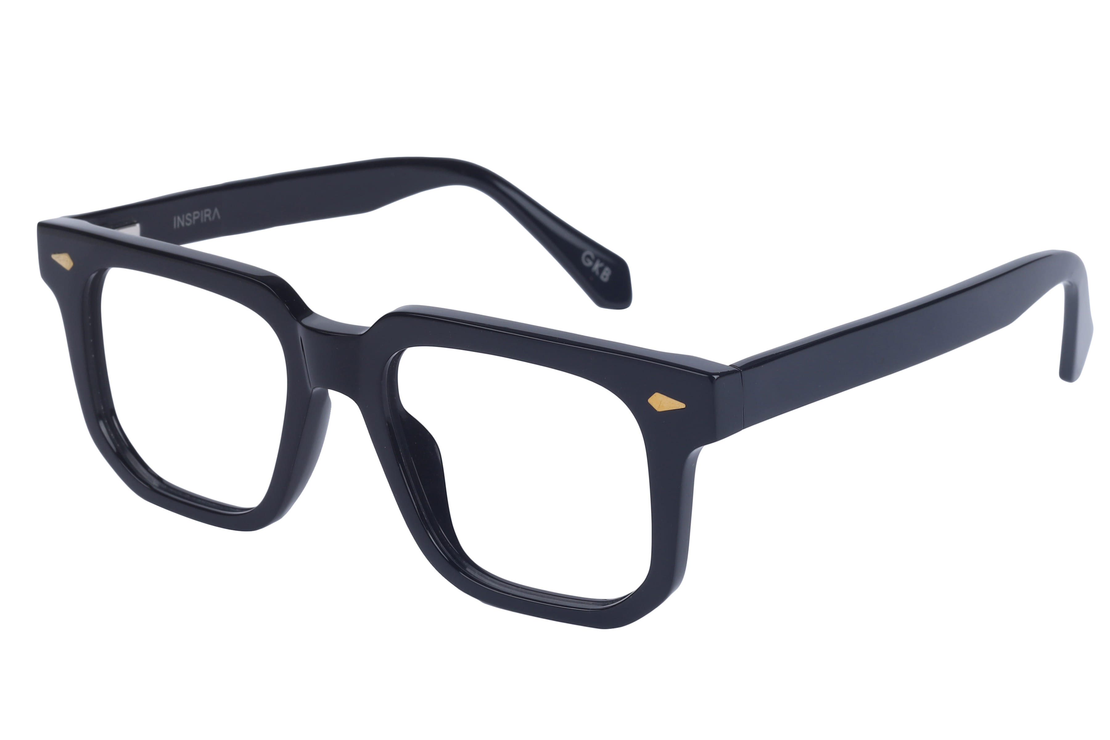 Inspira 13118 XQ-147 Frame Black Male Full Shell Frame — Black frame — view 1