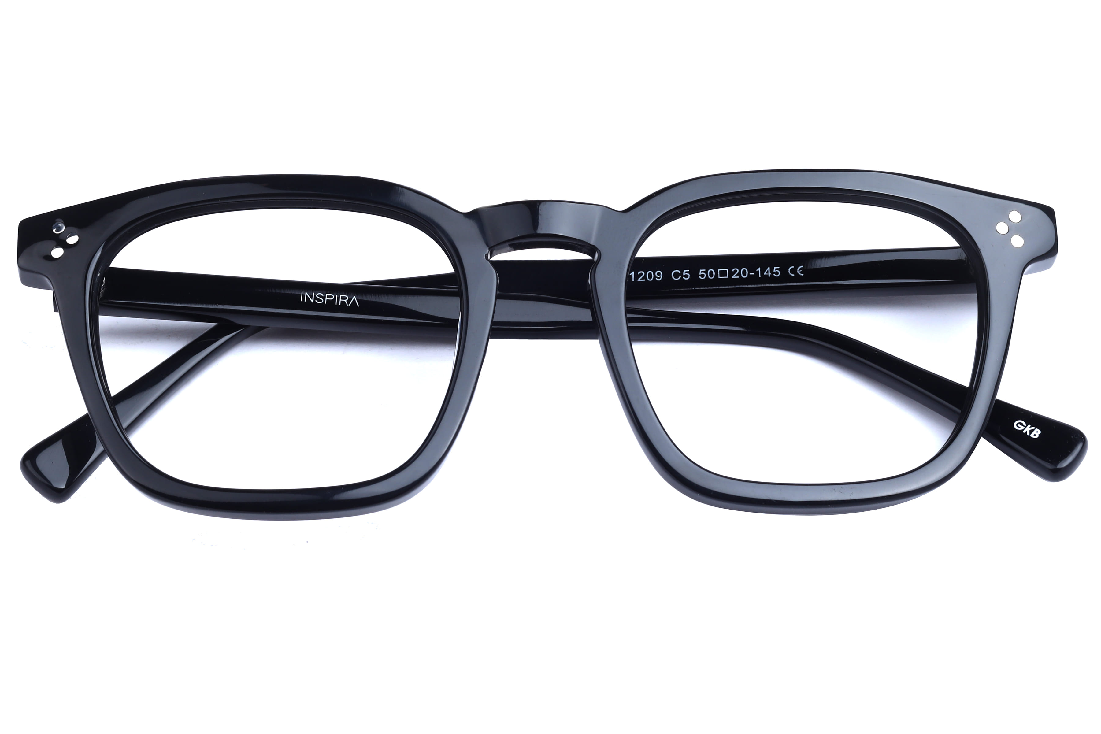 Inspira BOA1209 Frame Black Male Full Shell Frame — view 4
