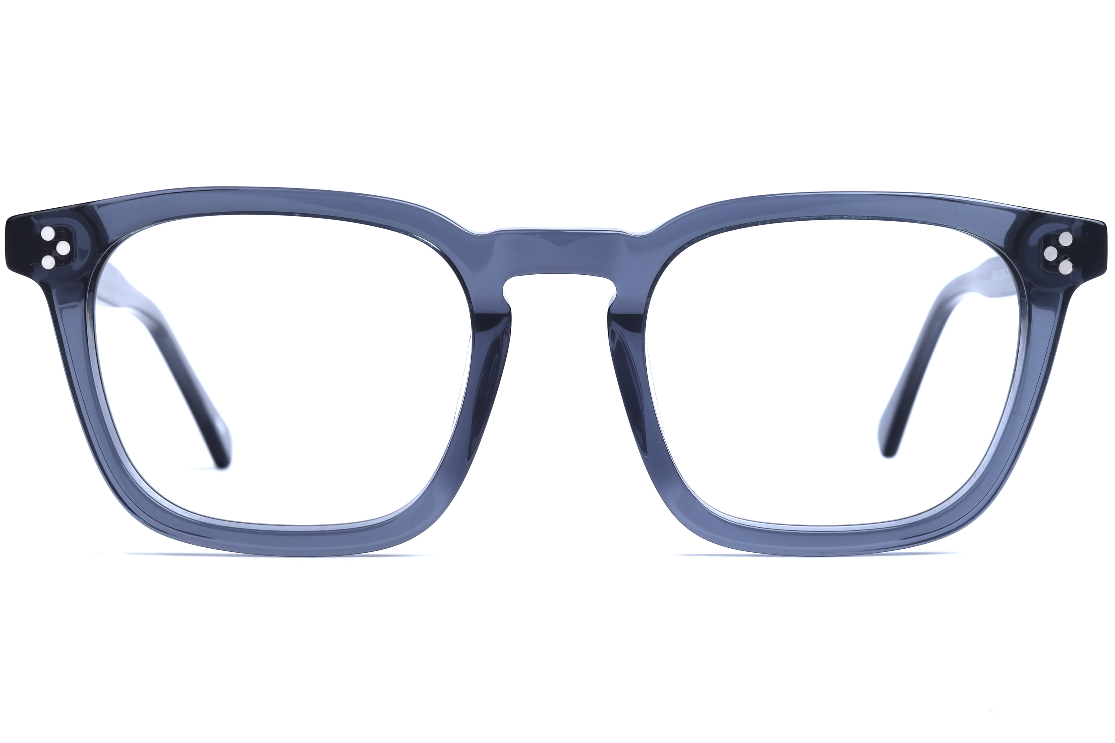 Inspira BOA1209 Frame Transparent Grey Male Full Shell Frame — Transparent Grey frame — view 2