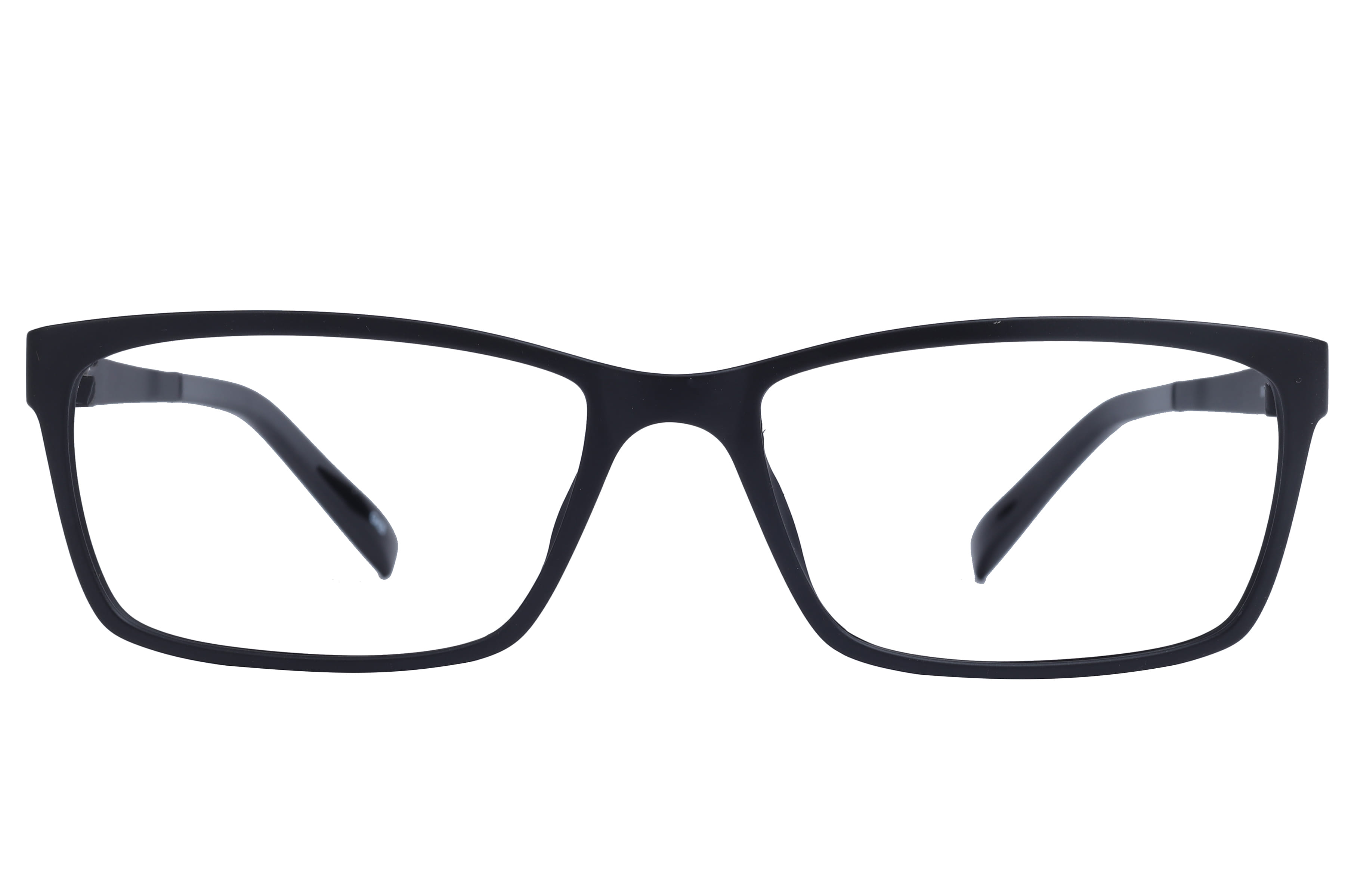 Inspira INF6748 Frame Matt Black Unisex Full Shell Frame — Matt Black frame — view 2
