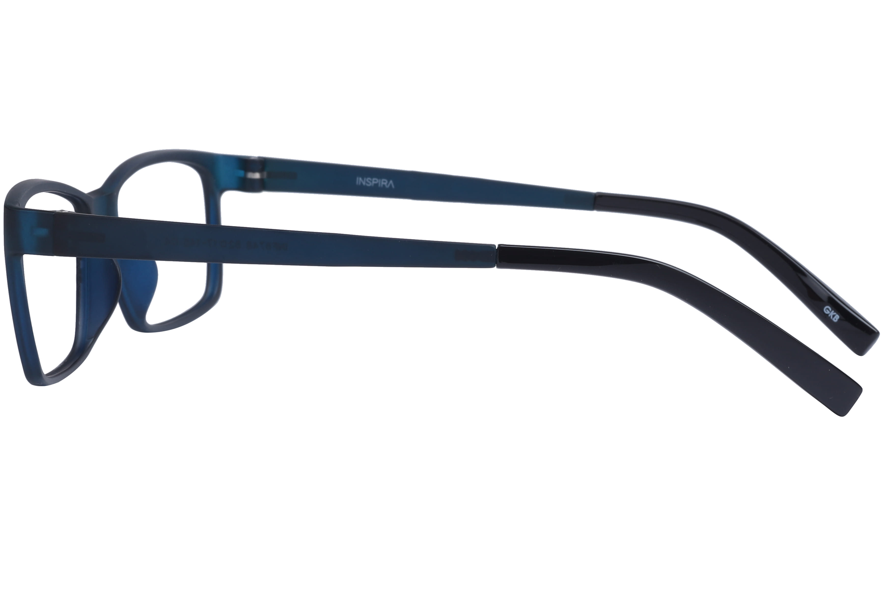 Inspira INF6748 Frame Matt Blue Unisex Full Shell Frame — view 3