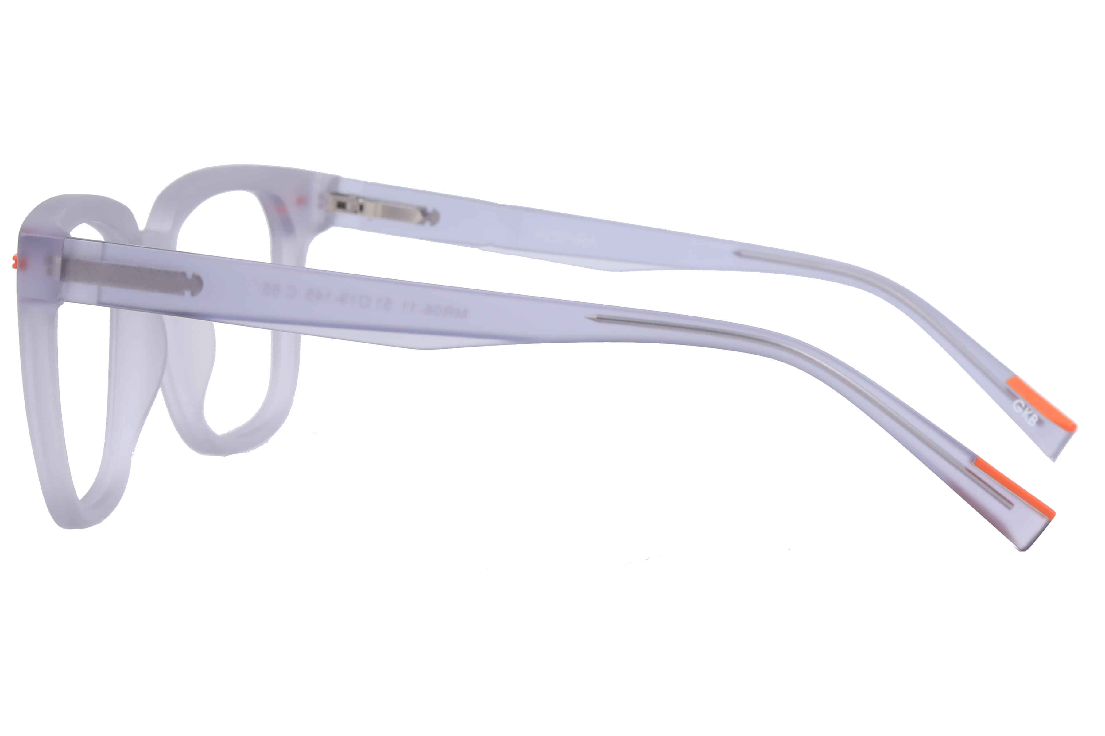 Inspira MR06-11 Frame Matt Transparent Male Full Shell Frame — Matt Transparent frame — view 3