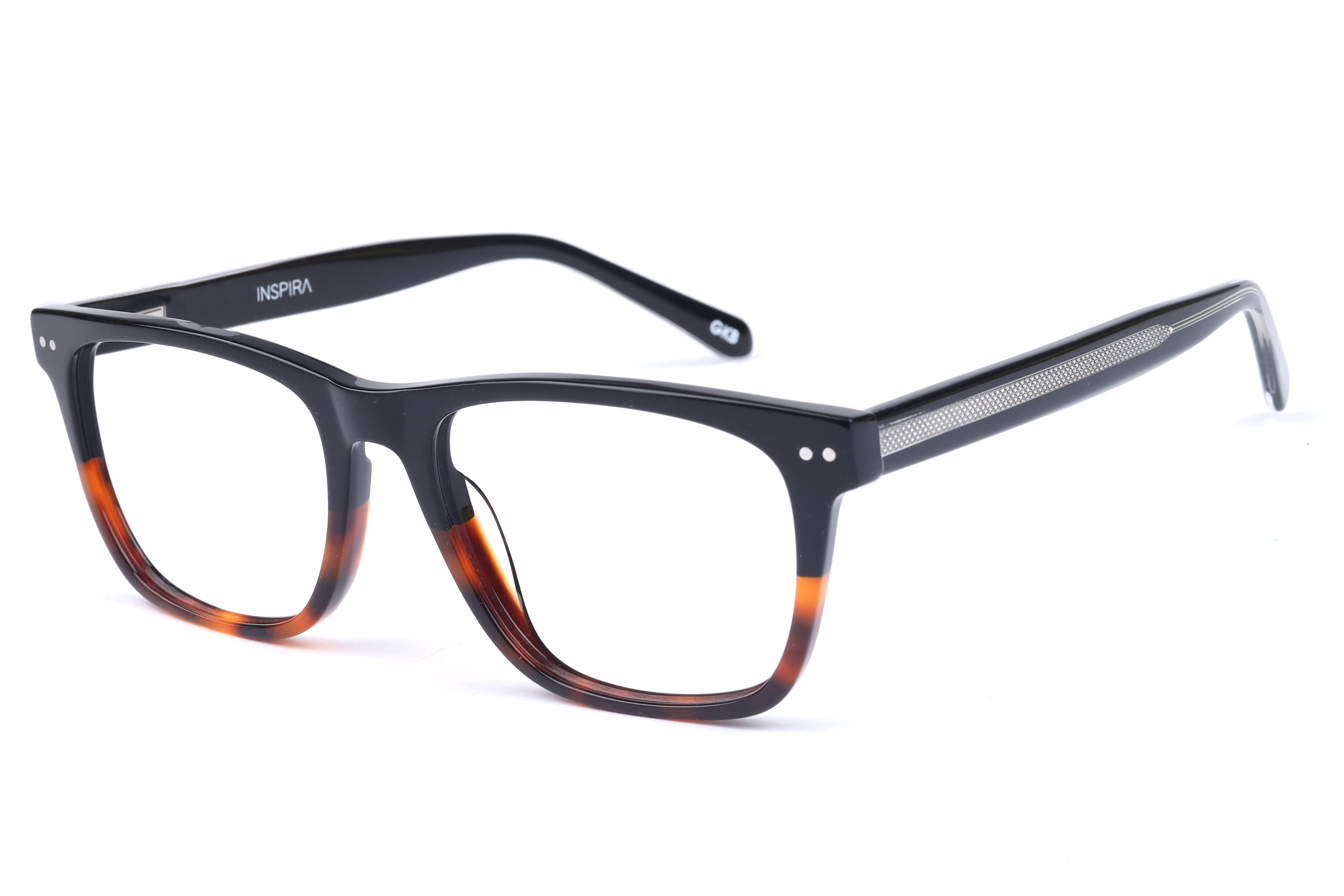 Inspira TD96034 Frame Black Male Full Shell Frame — Black frame — view 1