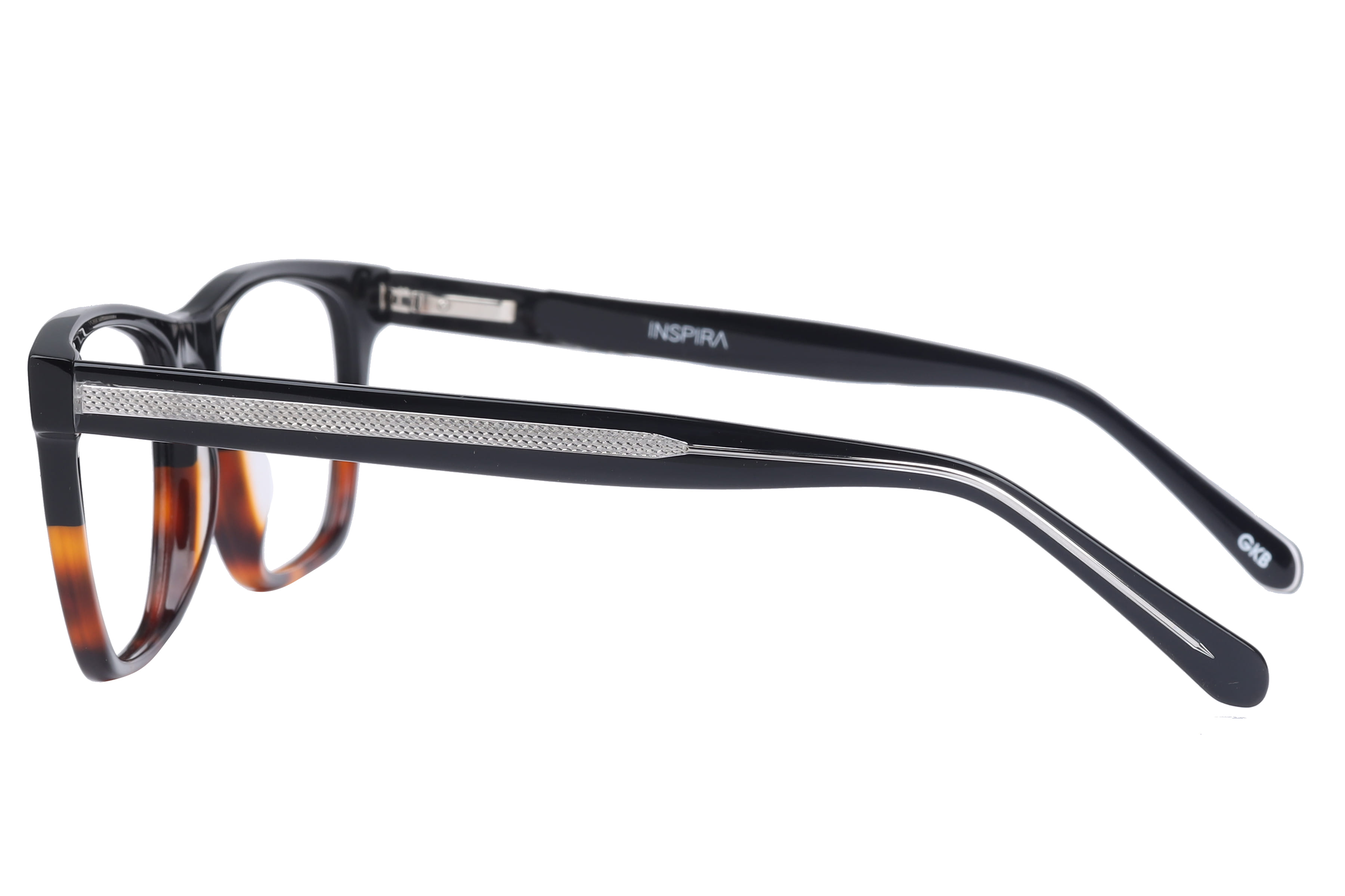 Inspira TD96034 Frame Black Male Full Shell Frame — Black frame — view 3