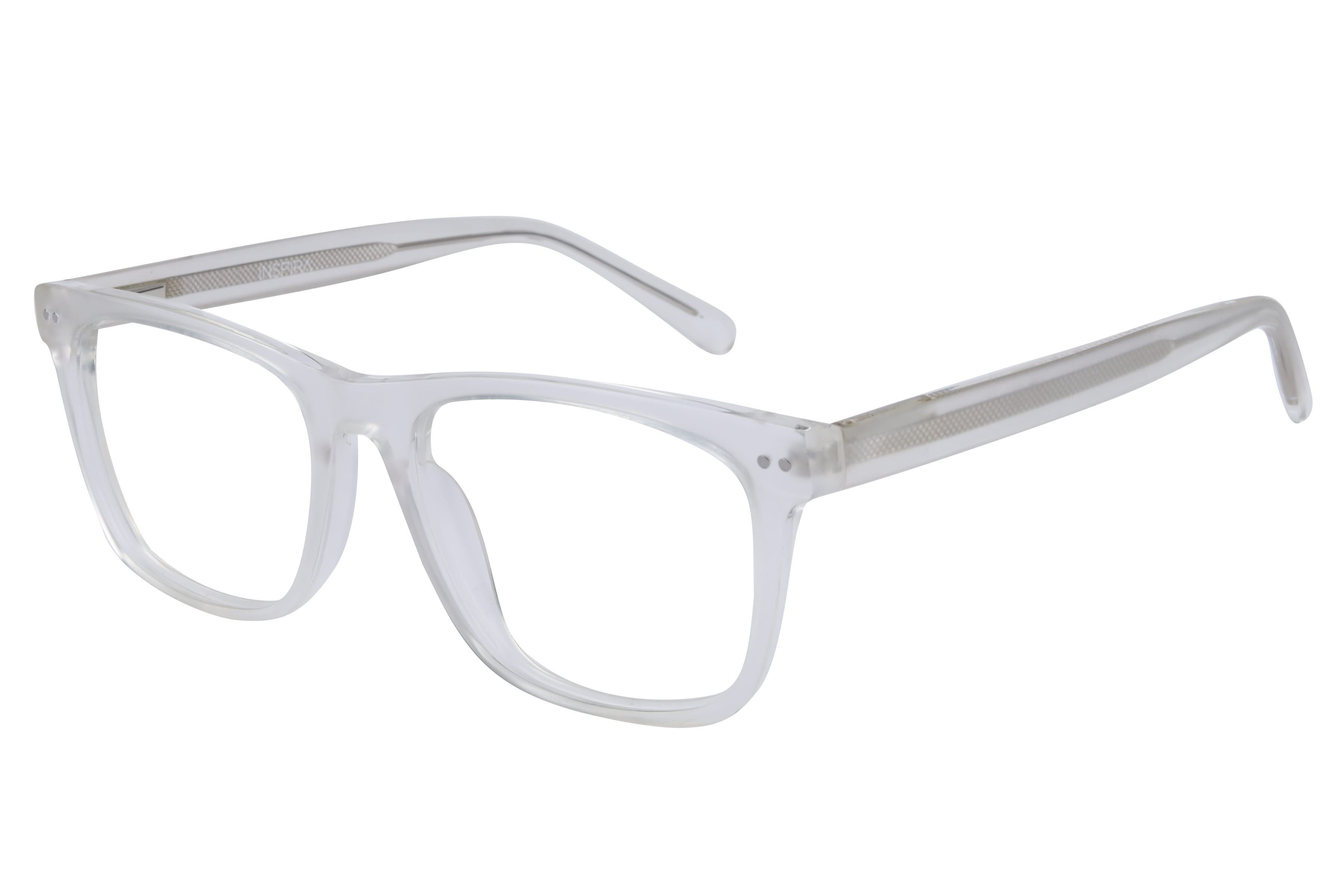 Inspira TD96034 Frame Matt Transparent Male Full Shell Frame — Matt Transparent frame — view 1