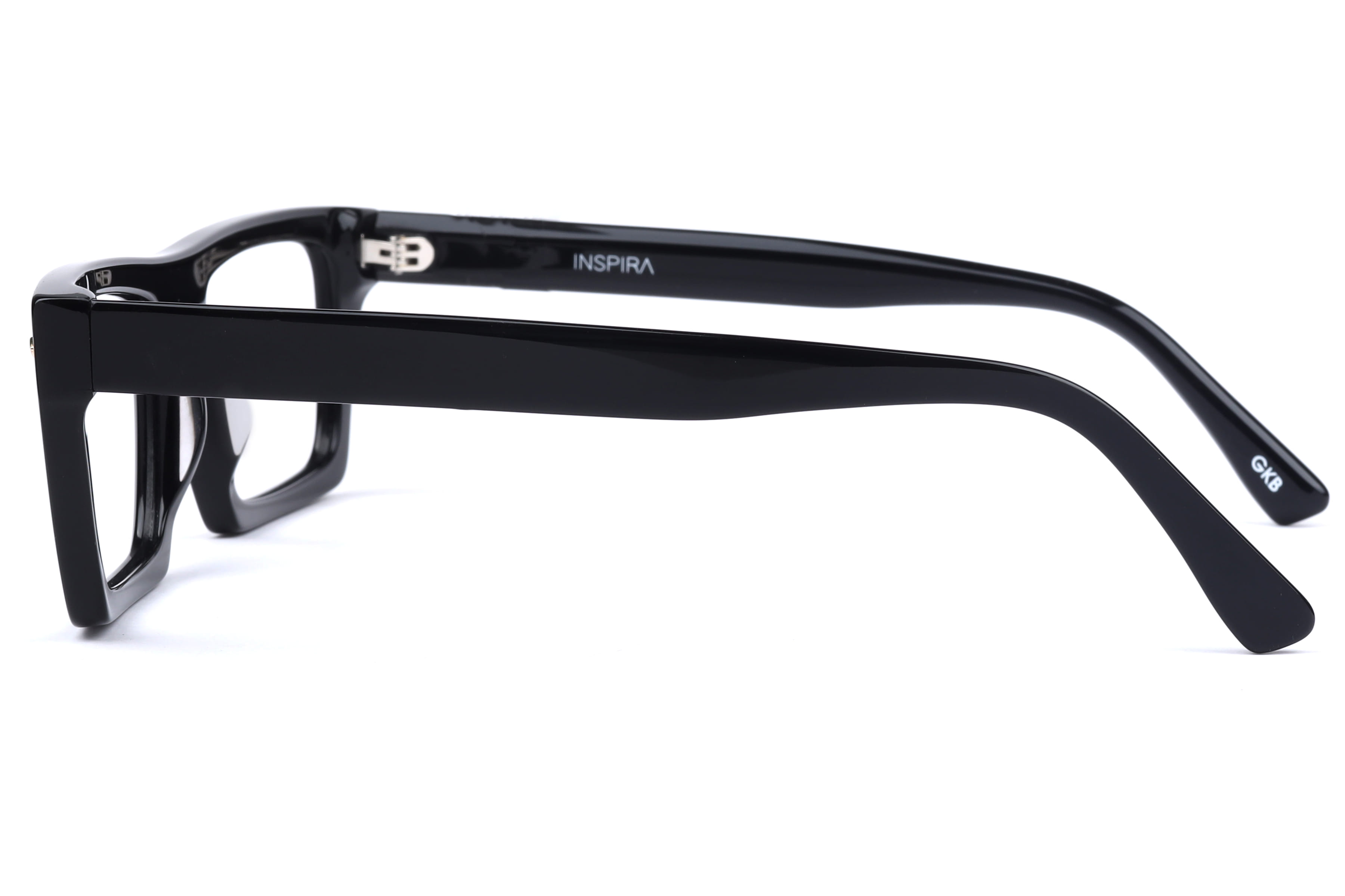Inspira OLD0133A Frame Black Unisex Full Shell Frame — Black frame — view 3