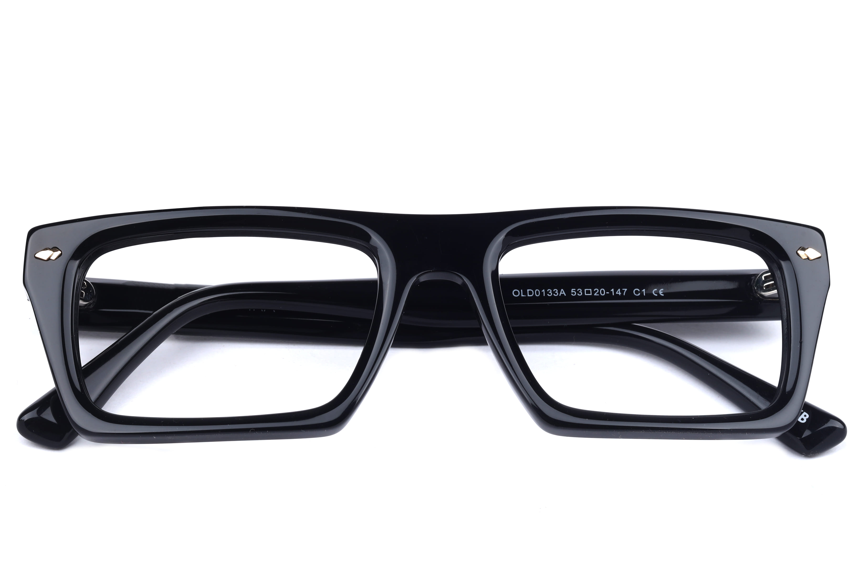 Inspira OLD0133A Frame Black Unisex Full Shell Frame — Black frame — view 4