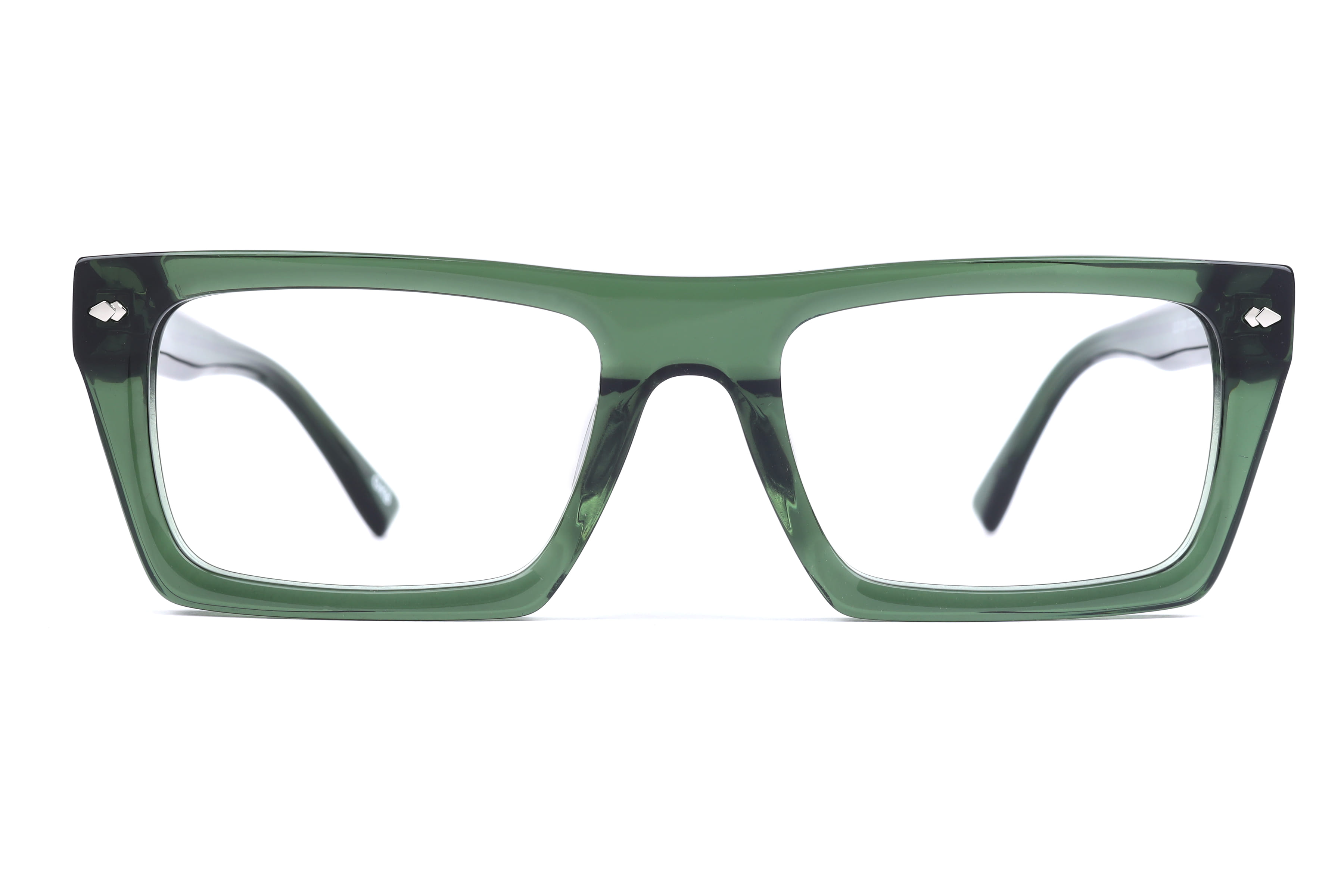 Inspira OLD0133A Frame Transparent Green Unisex Full Shell — Transparent Green frame