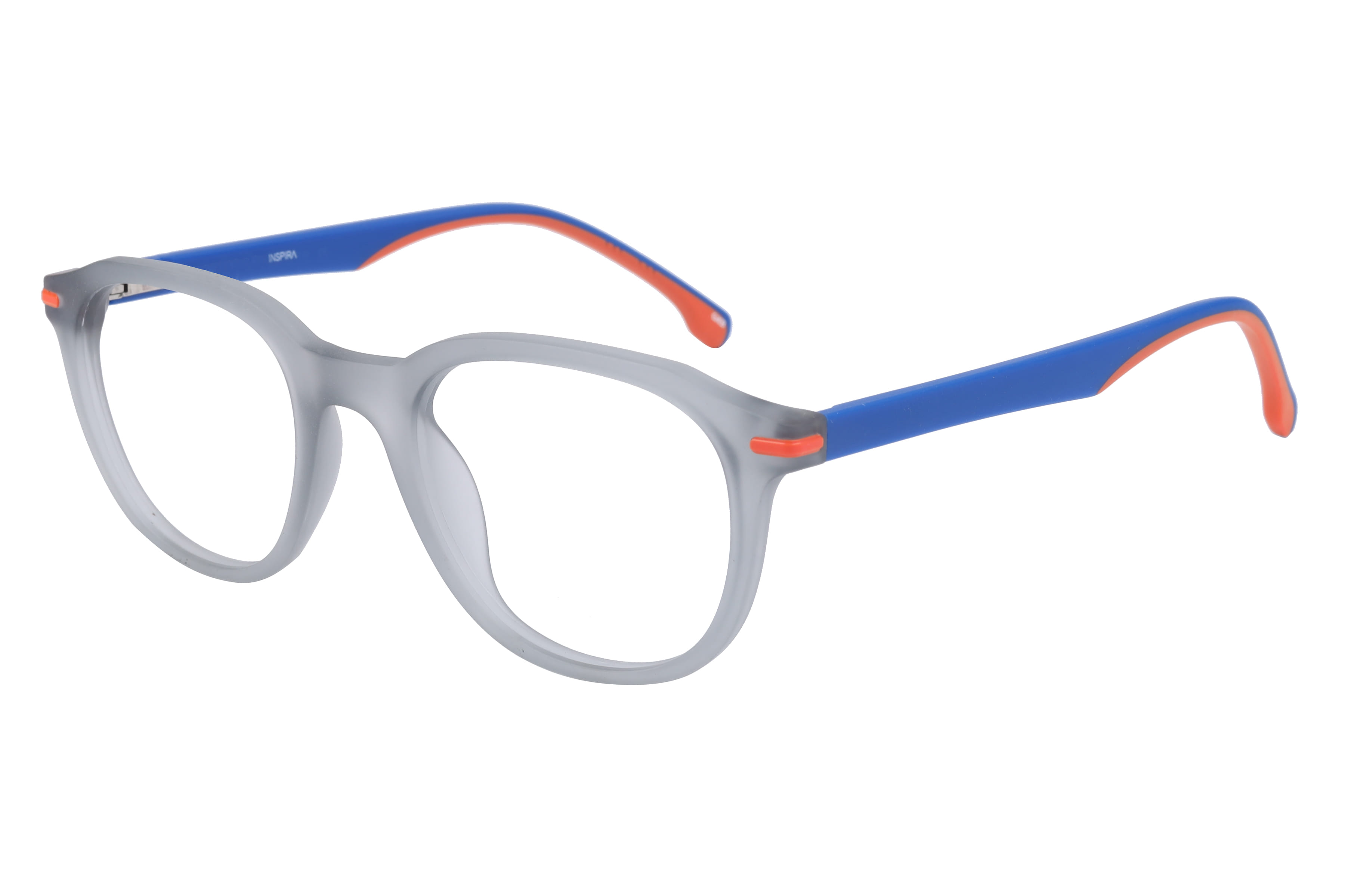 Inspira 30599-CW Frame Matt Grey Unisex Full Shell Frame — Matt Grey frame — view 1