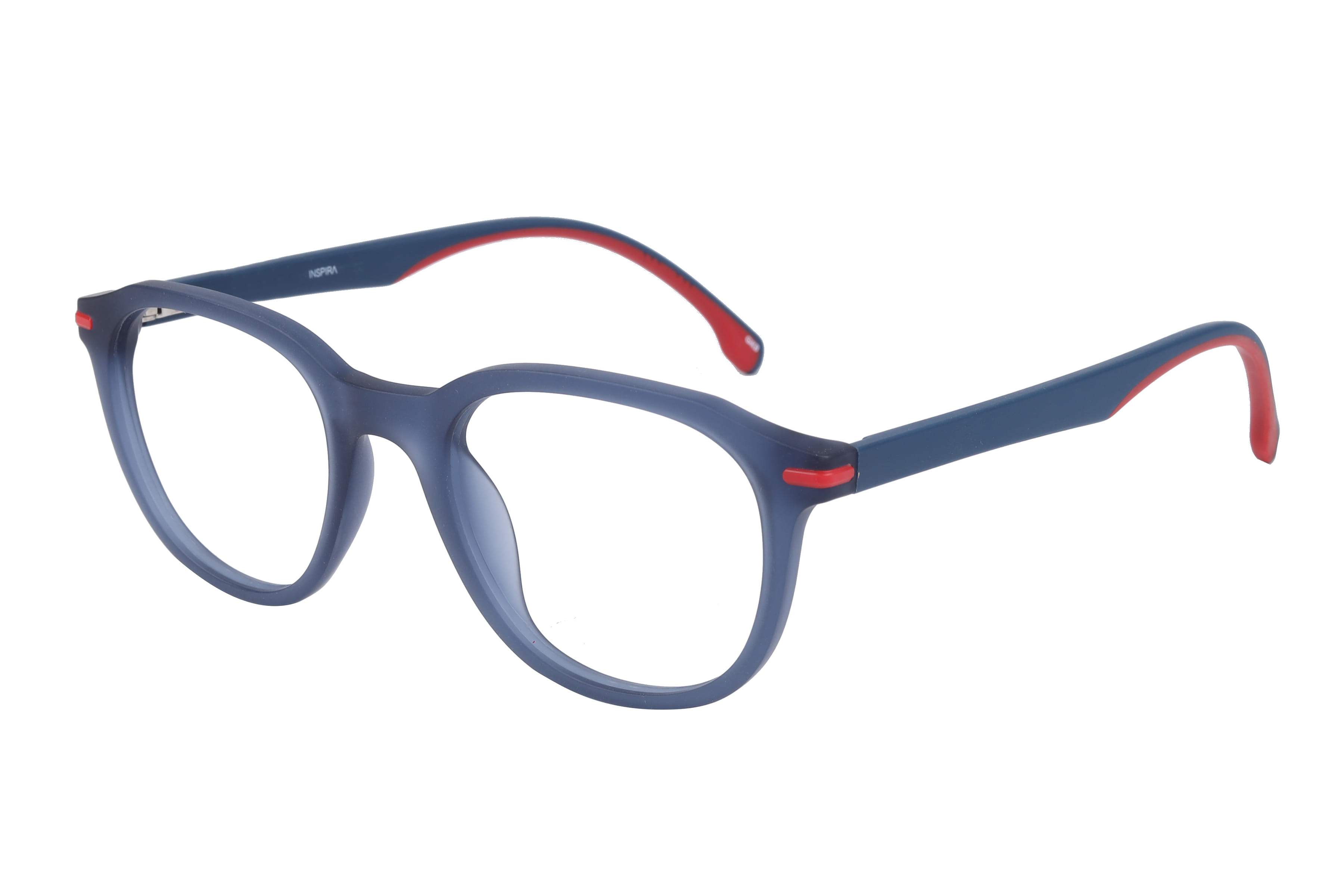 Inspira 30599-CW Frame Matt Blue Unisex Full Shell Frame — Matt Blue frame — view 1
