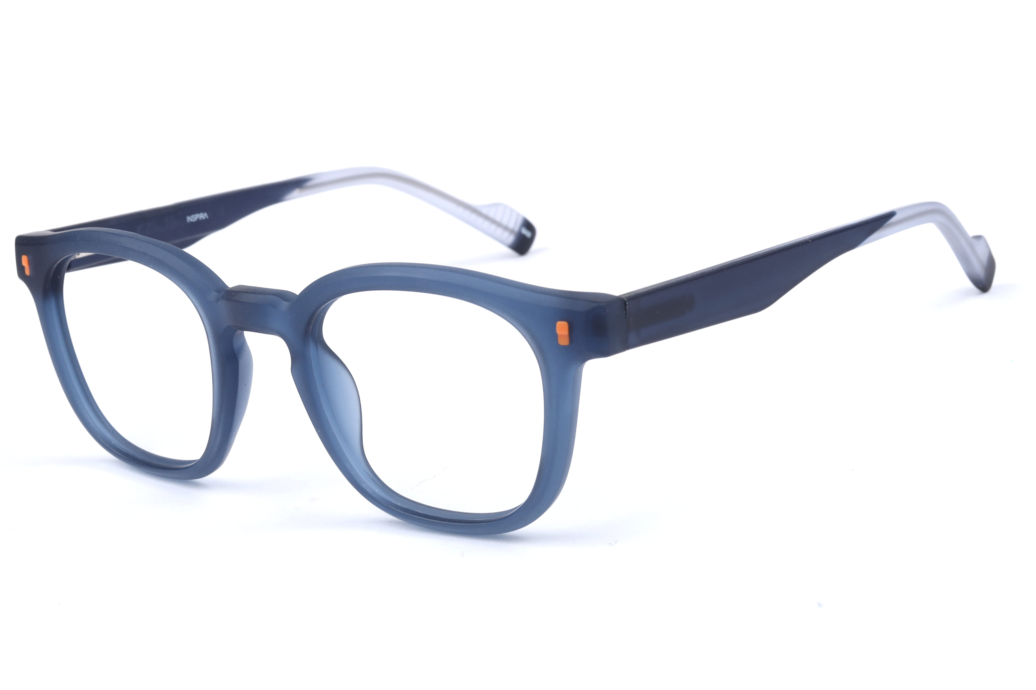 Inspira 30592-CW Frame Matt Blue Unisex Full Shell Frame — Matt Blue frame — view 1