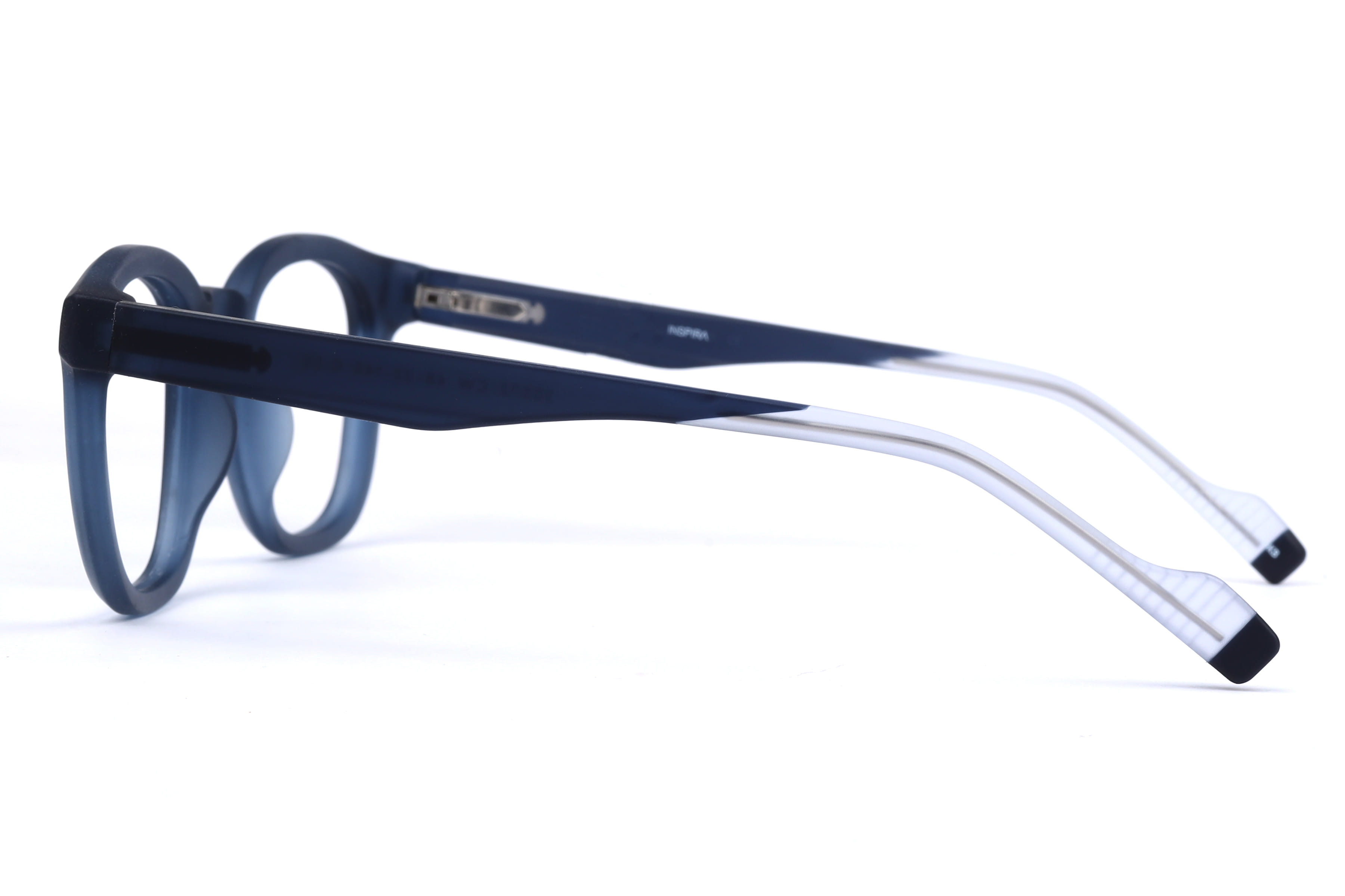 Inspira 30592-CW Frame Matt Blue Unisex Full Shell Frame — Matt Blue frame — view 3