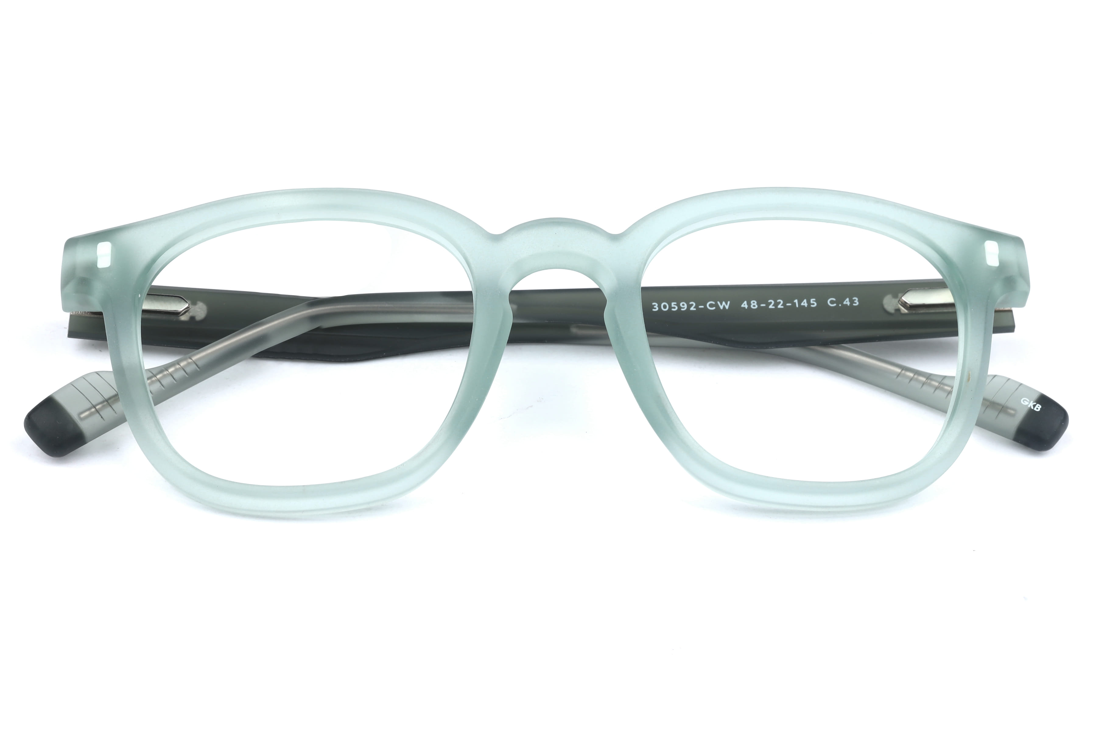 Inspira 30592-CW Frame Matt Green Unisex Full Shell Frame — Matt Green frame — view 4