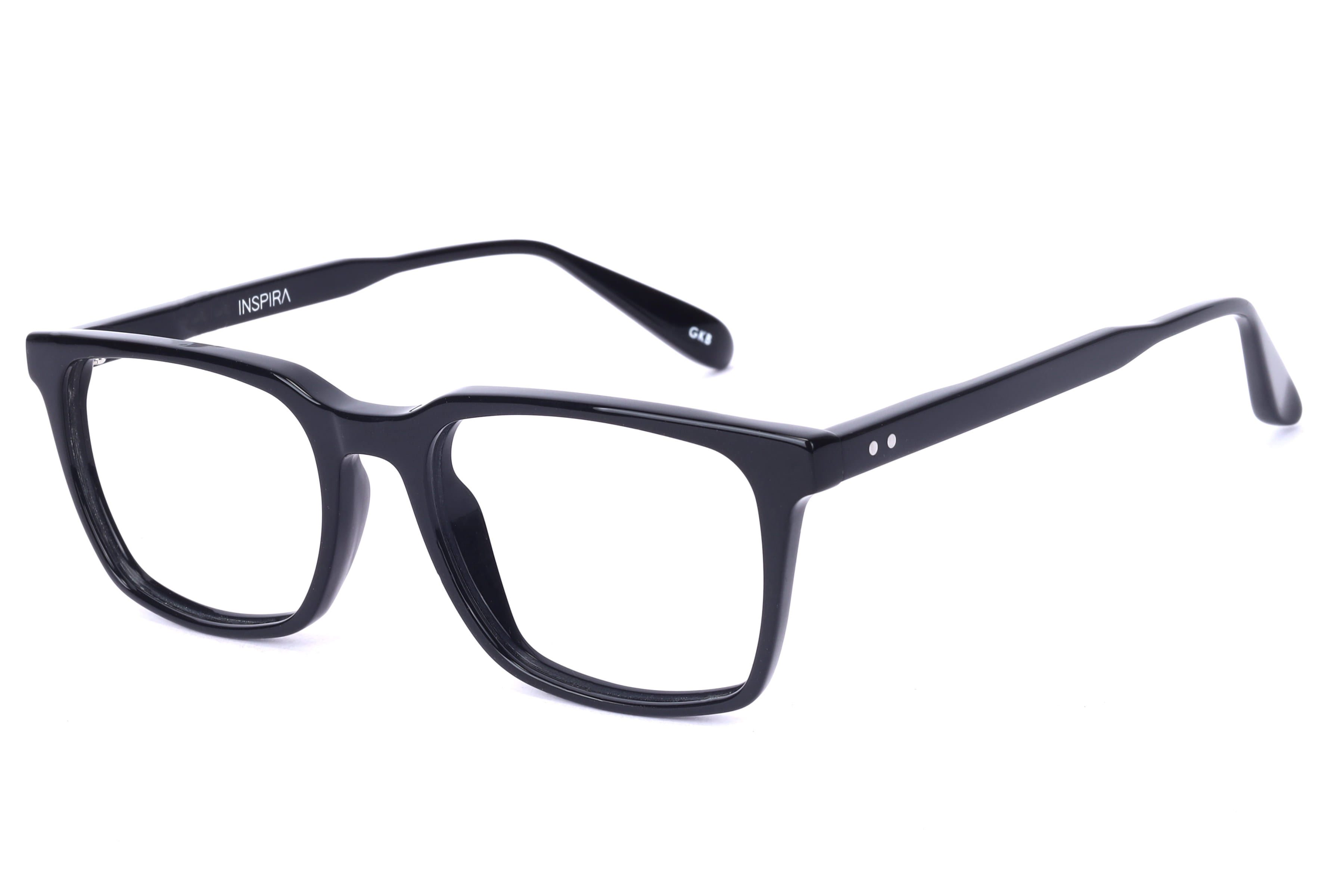 Inspira F2114 Frame Black Male Full Shell Frame — Black frame — view 1