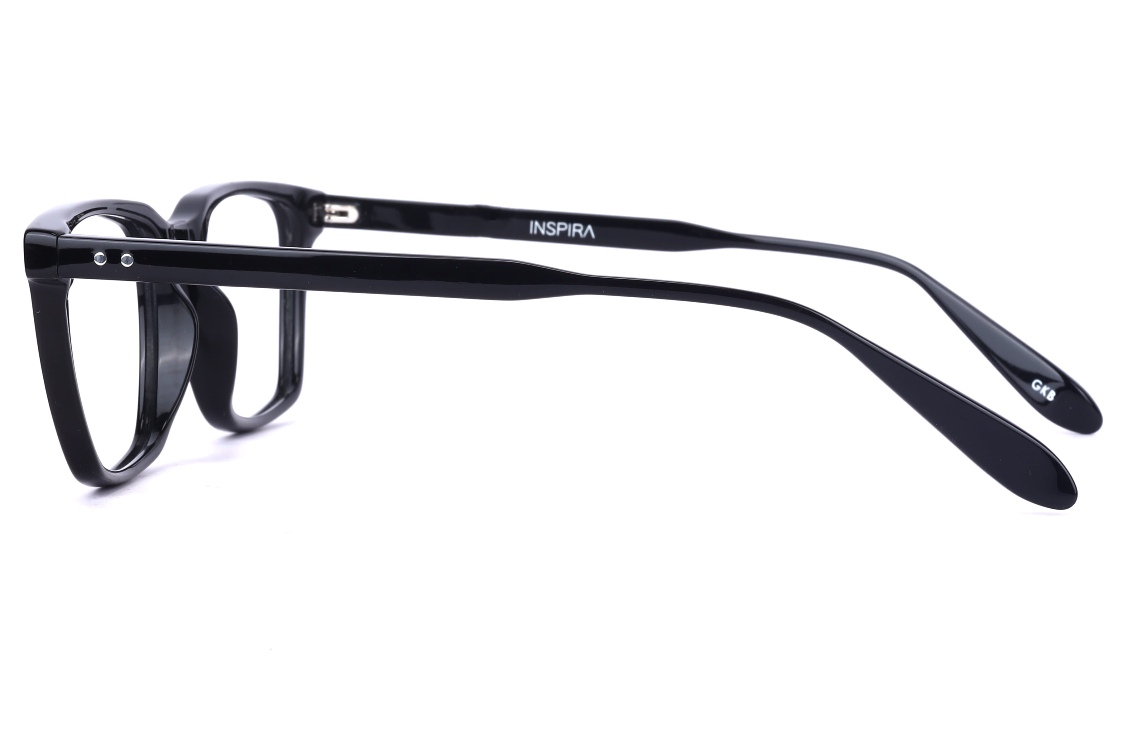 Inspira F2114 Frame Black Male Full Shell Frame — Black frame — view 3