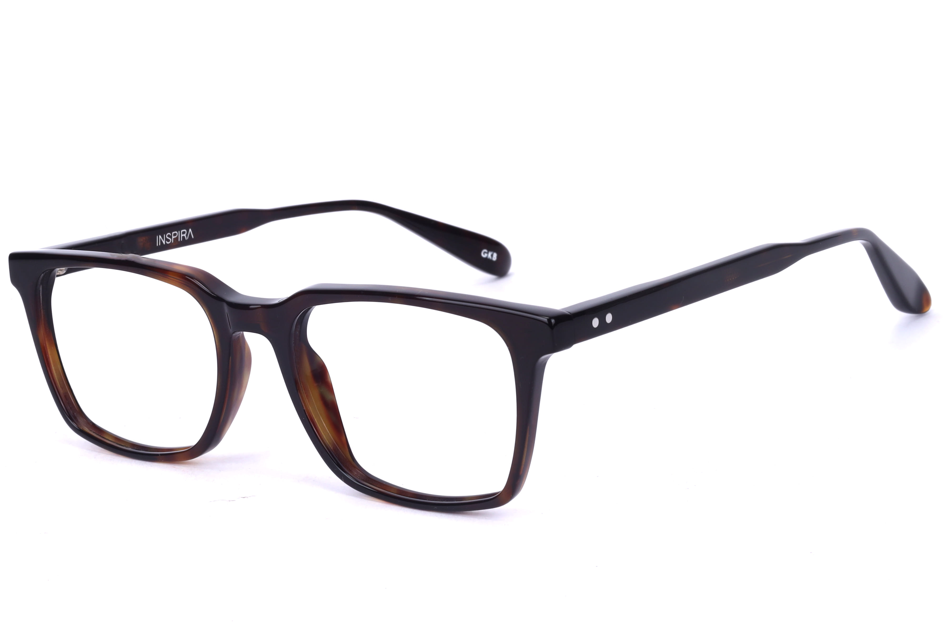 Inspira F2114 Frame Havana Male Full Shell Frame — Havana frame — view 1